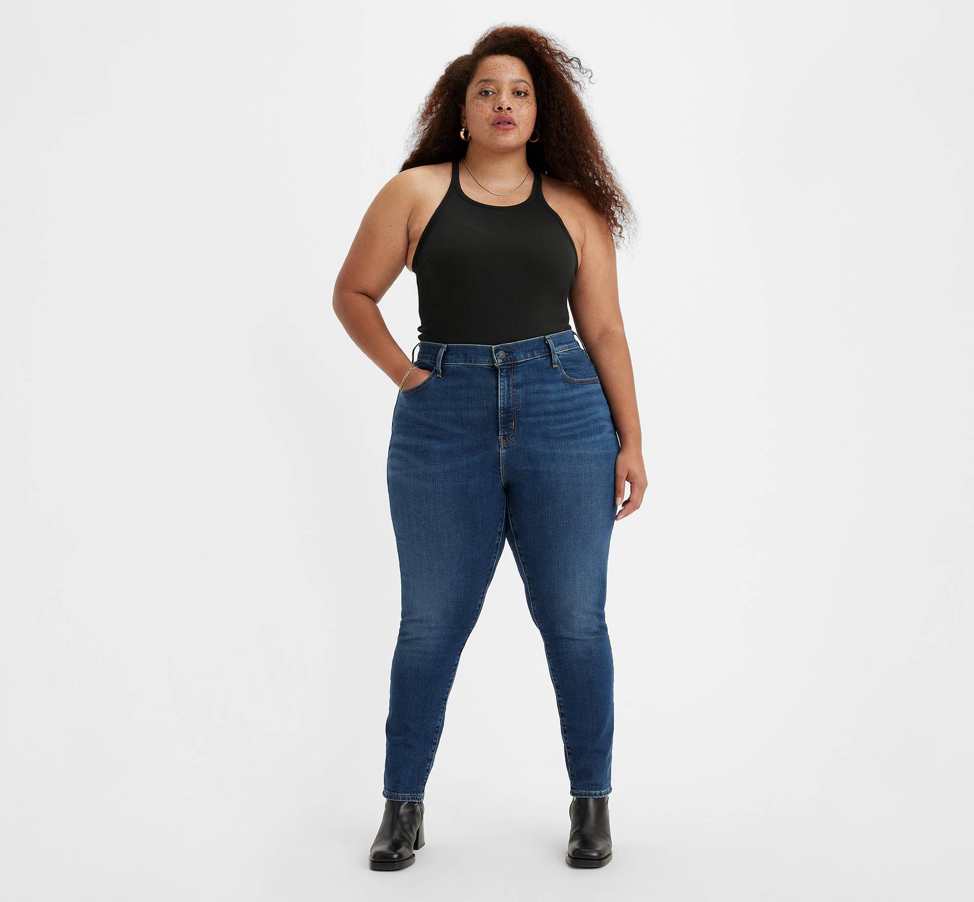 721 High Rise Skinny Jeans (Plus Size) 5