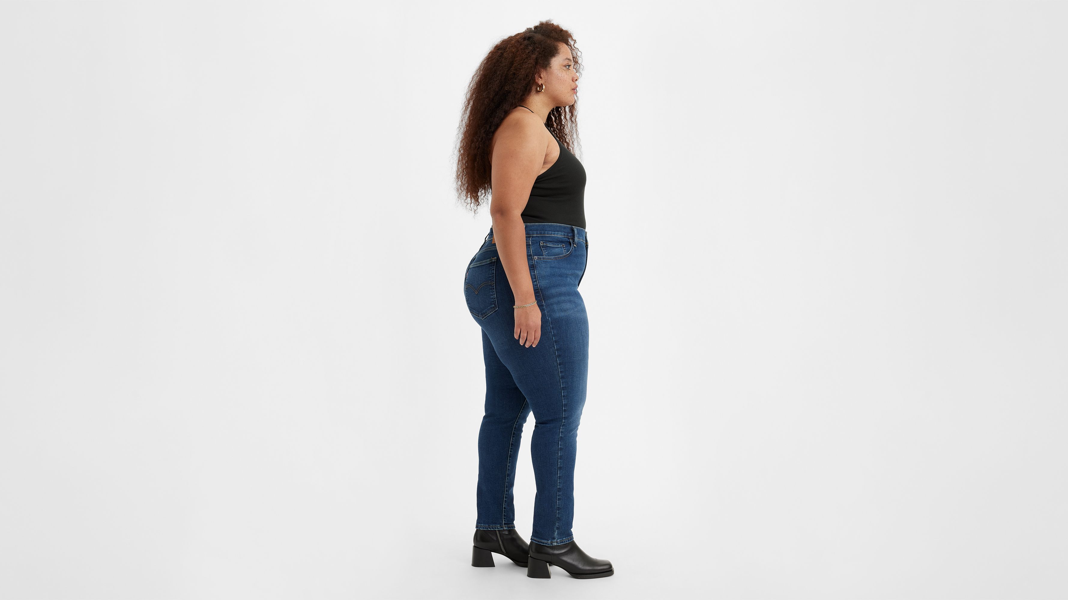 721 High Rise Skinny Women's Jeans (plus Size) - Dark Wash