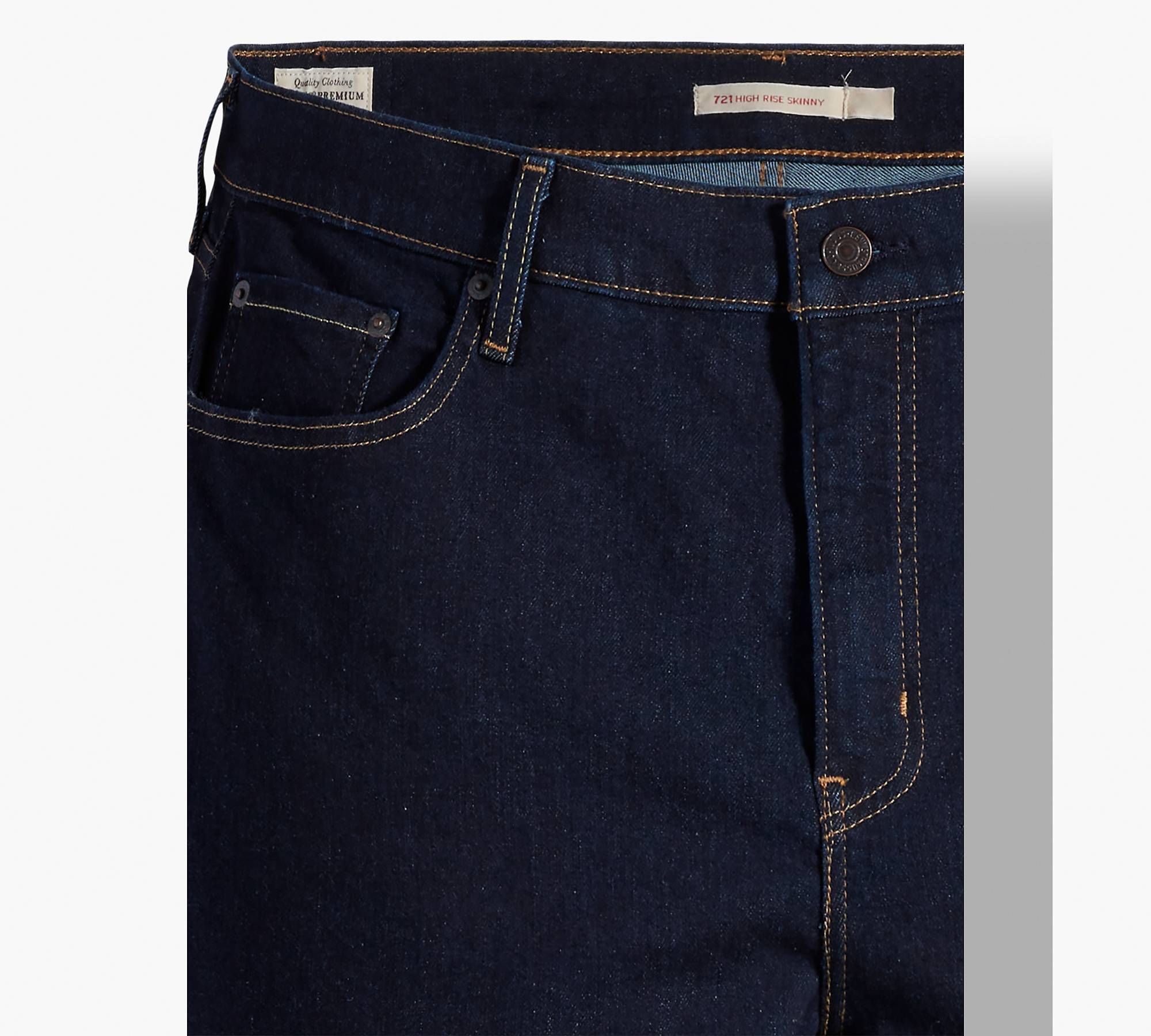 721 High Rise Skinny Jeans (plus Size) - Blue | Levi's® GB