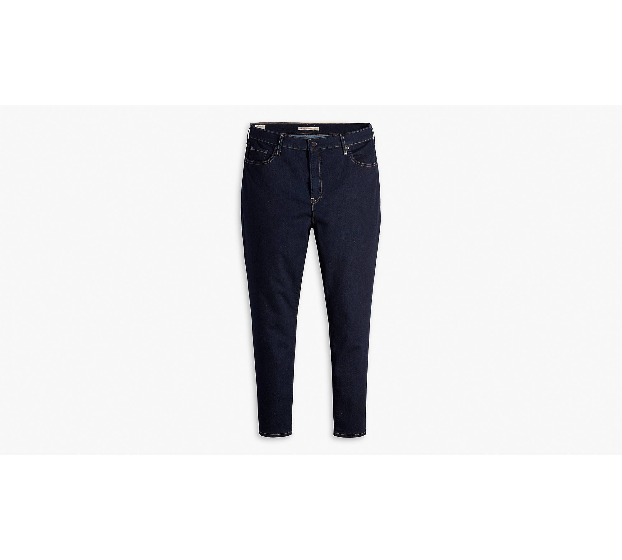 721 High Rise Skinny Jeans (plus Size) - Blue | Levi's® IS