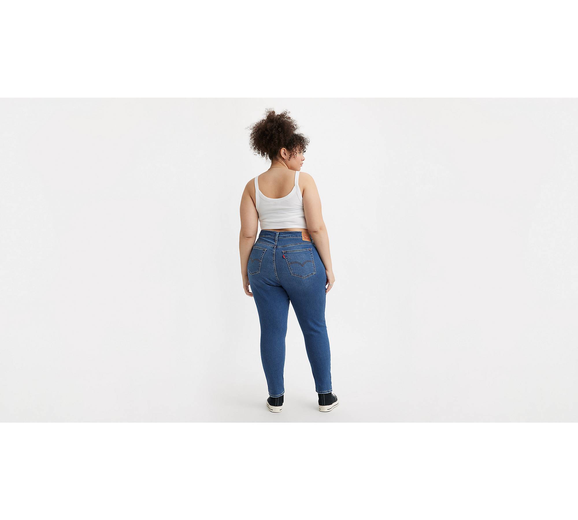 squat effekt cylinder 721 High Rise Skinny Women's Jeans (plus Size) - Dark Wash | Levi's® US