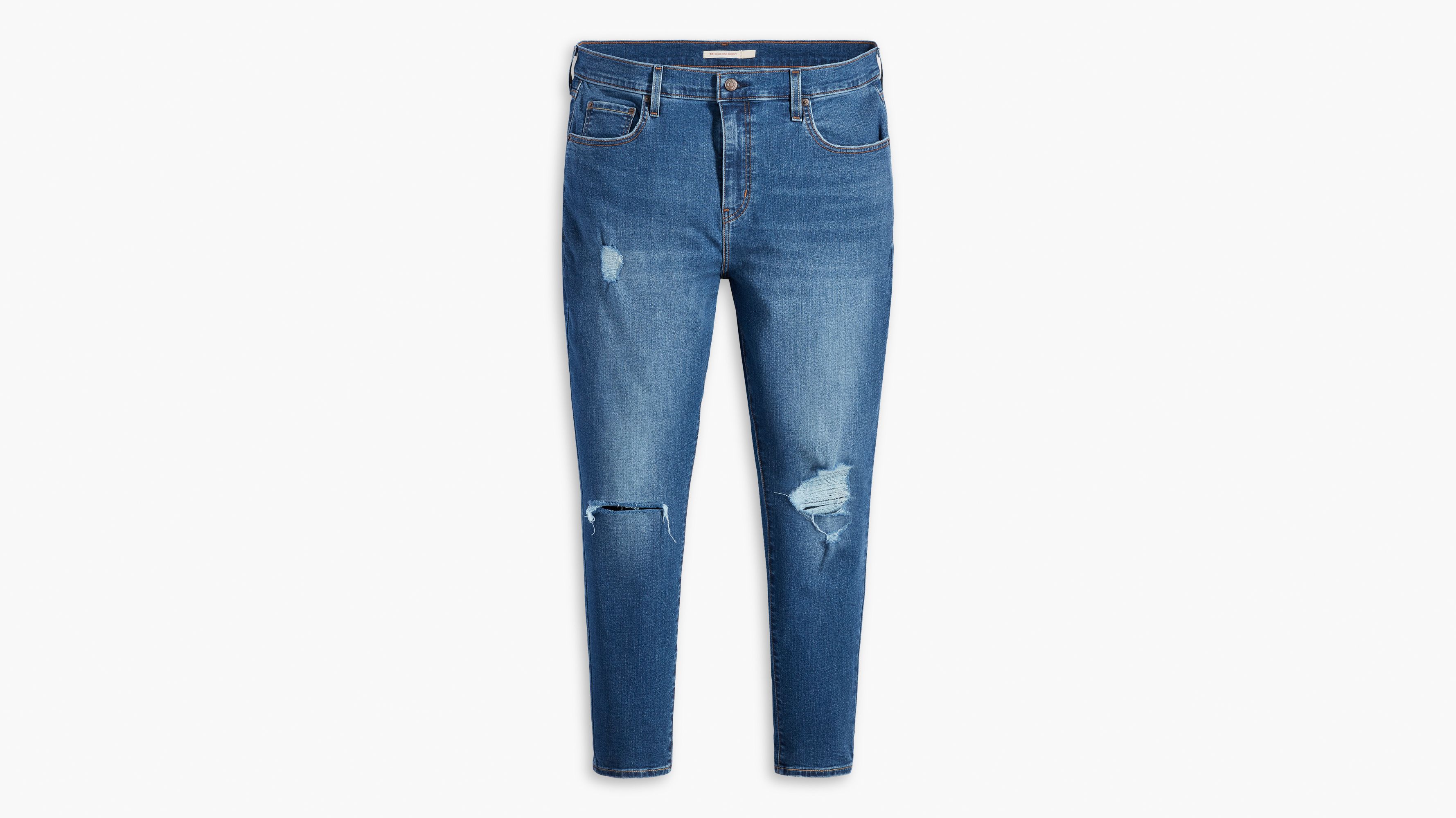 新品未使用 NICENESS ASHAC.C/NN-5701Y13 721 High Rise Skinny Women's Jeans (plus Size) - Dark Wash