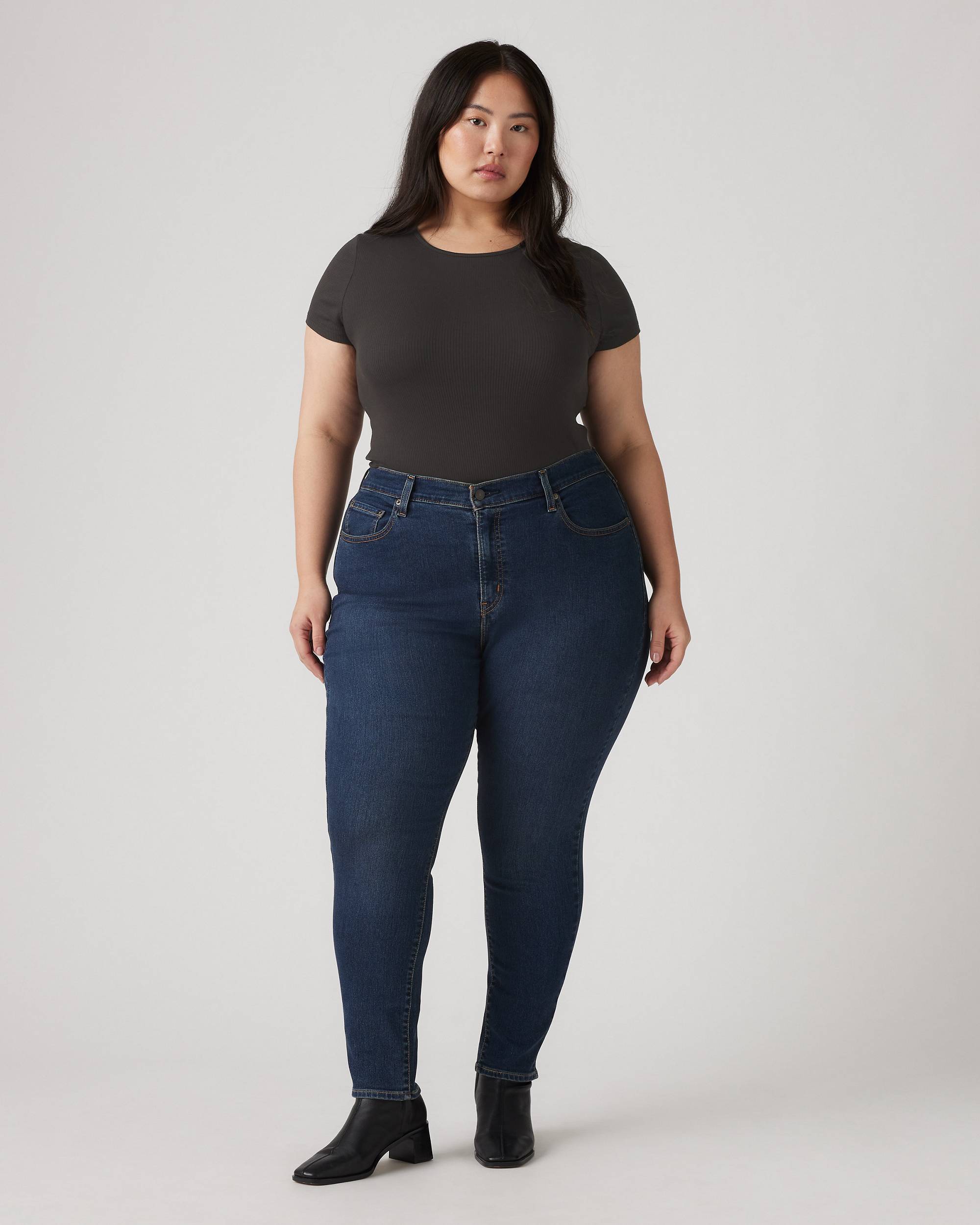 721 High Rise Skinny Women's Jeans (plus Size) - Dark Wash 721 High Rise Skinny Women's Jeans (plus Size) - Dark Wash