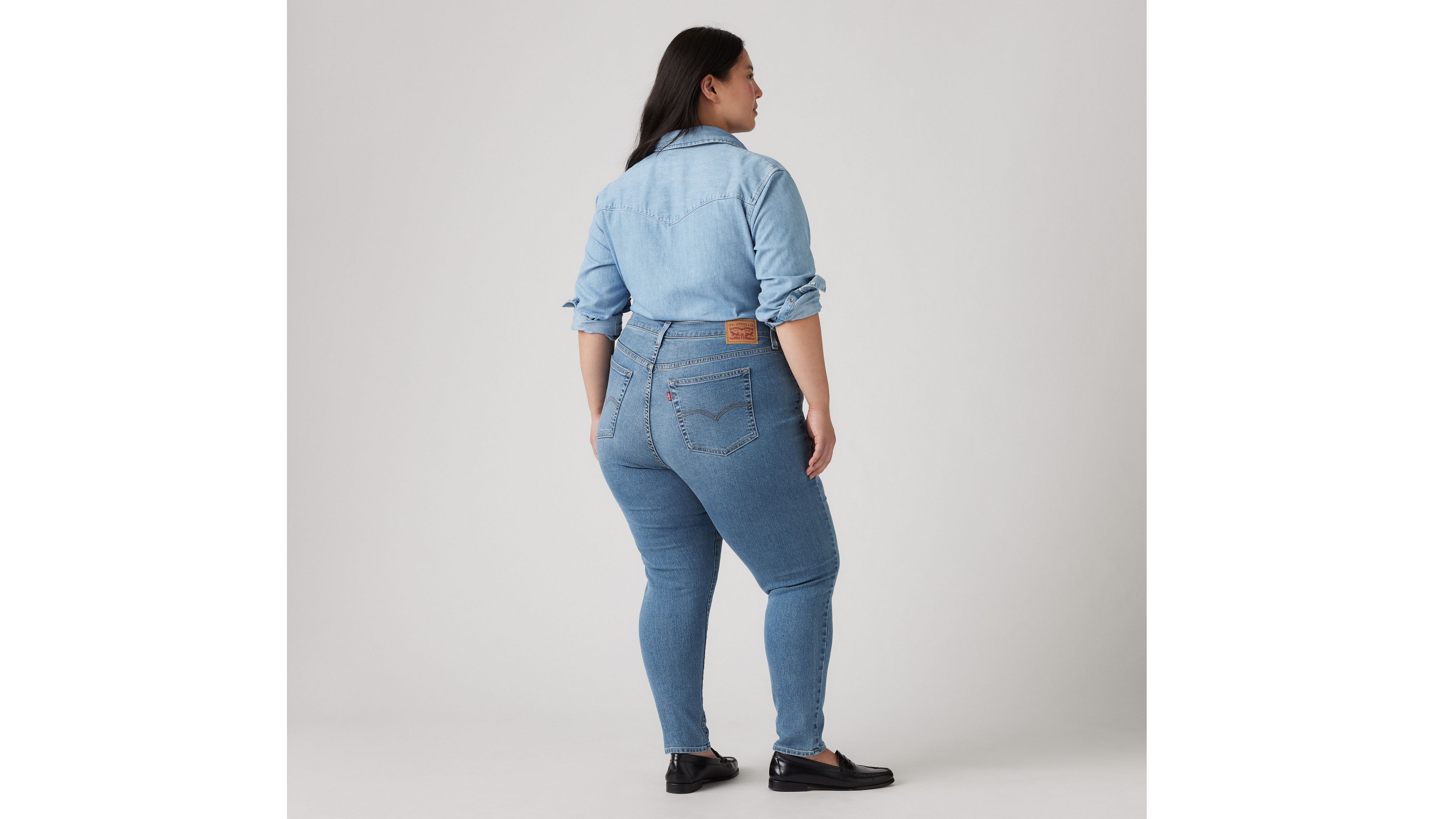 721 High Rise Skinny Women's Jeans (plus Size) - Medium Wash