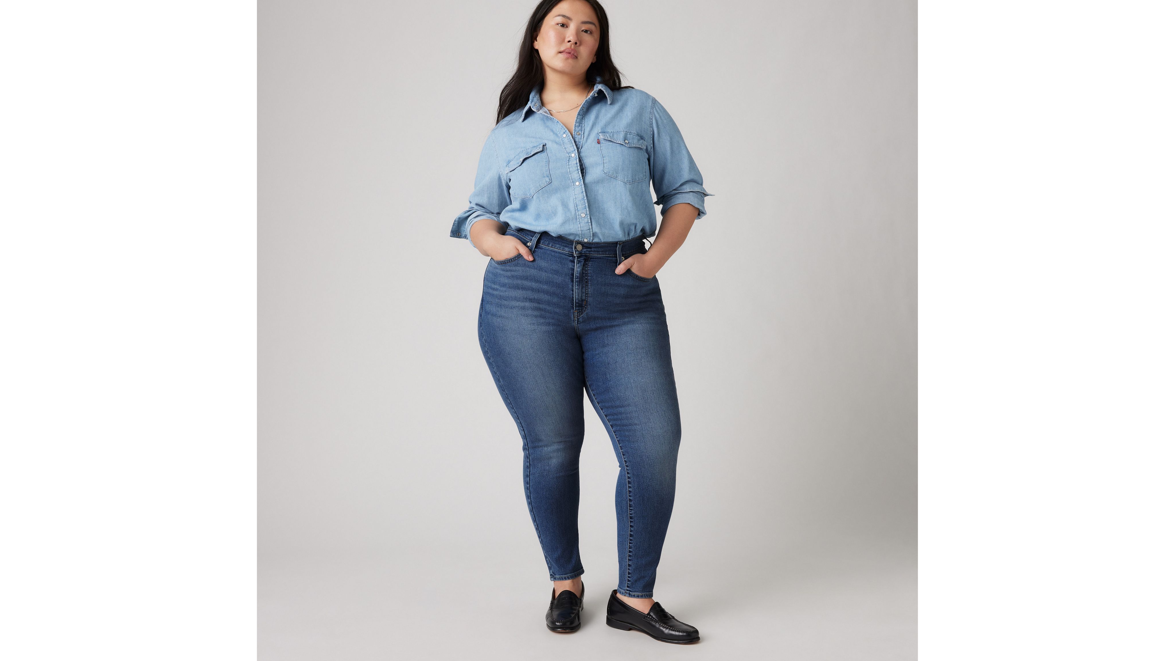 パンツ LEVI'S Xl straight lightweight Blu Xl Straight Jeans - Blue | Levi's® IT