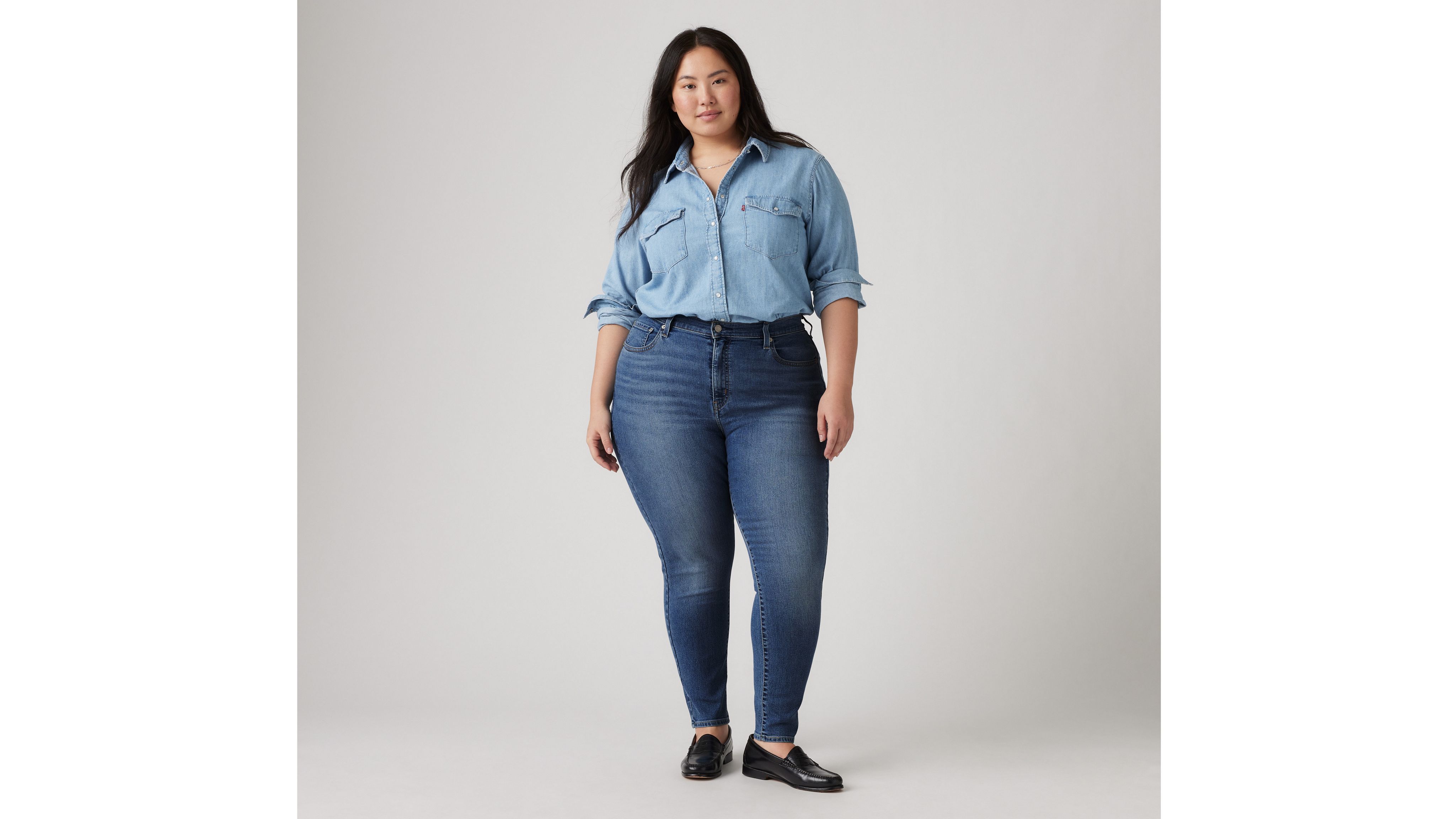 721™ High Rise Skinny Jeans (Plus Size) 5