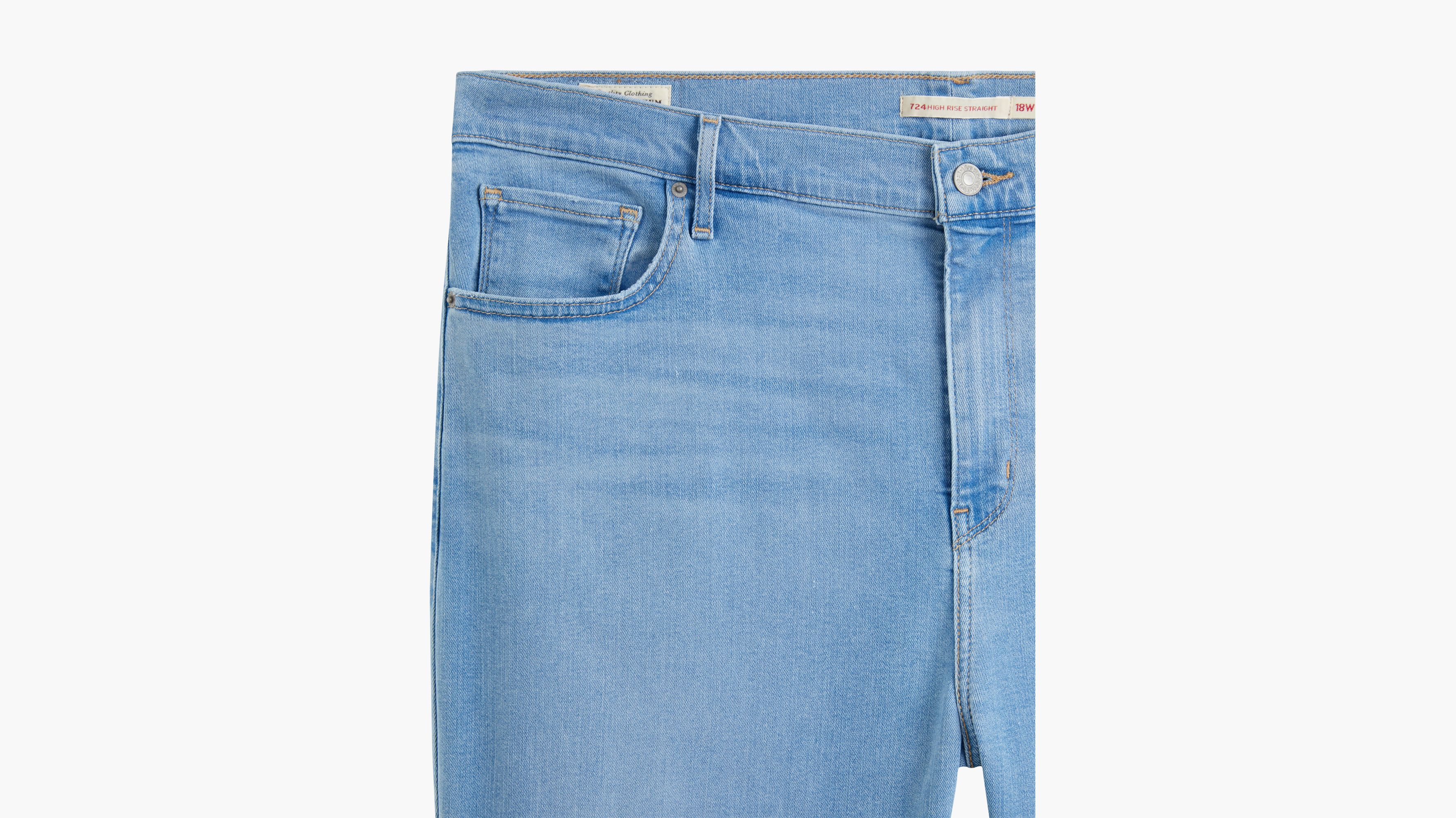 724™ High Rise Straight Jeans (Plus-Größe) 4