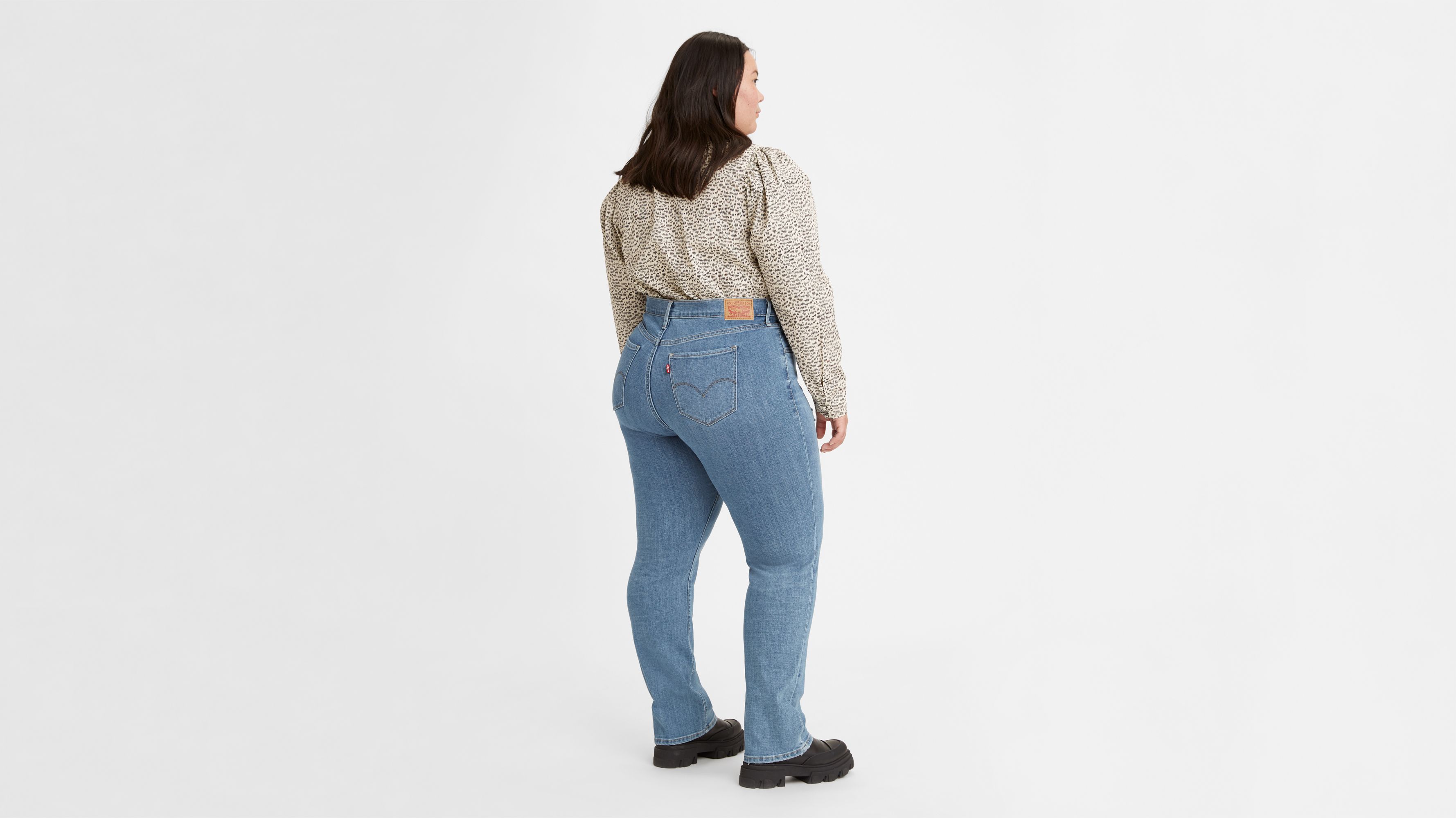 Levi's Women's 724 High Rise Straight Jeans (Also Available in Plus), House  Lights, 24 Short at  Women's Jeans store