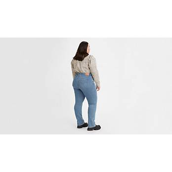 724 High Rise Slim Straight Women's Jeans (Plus) 3