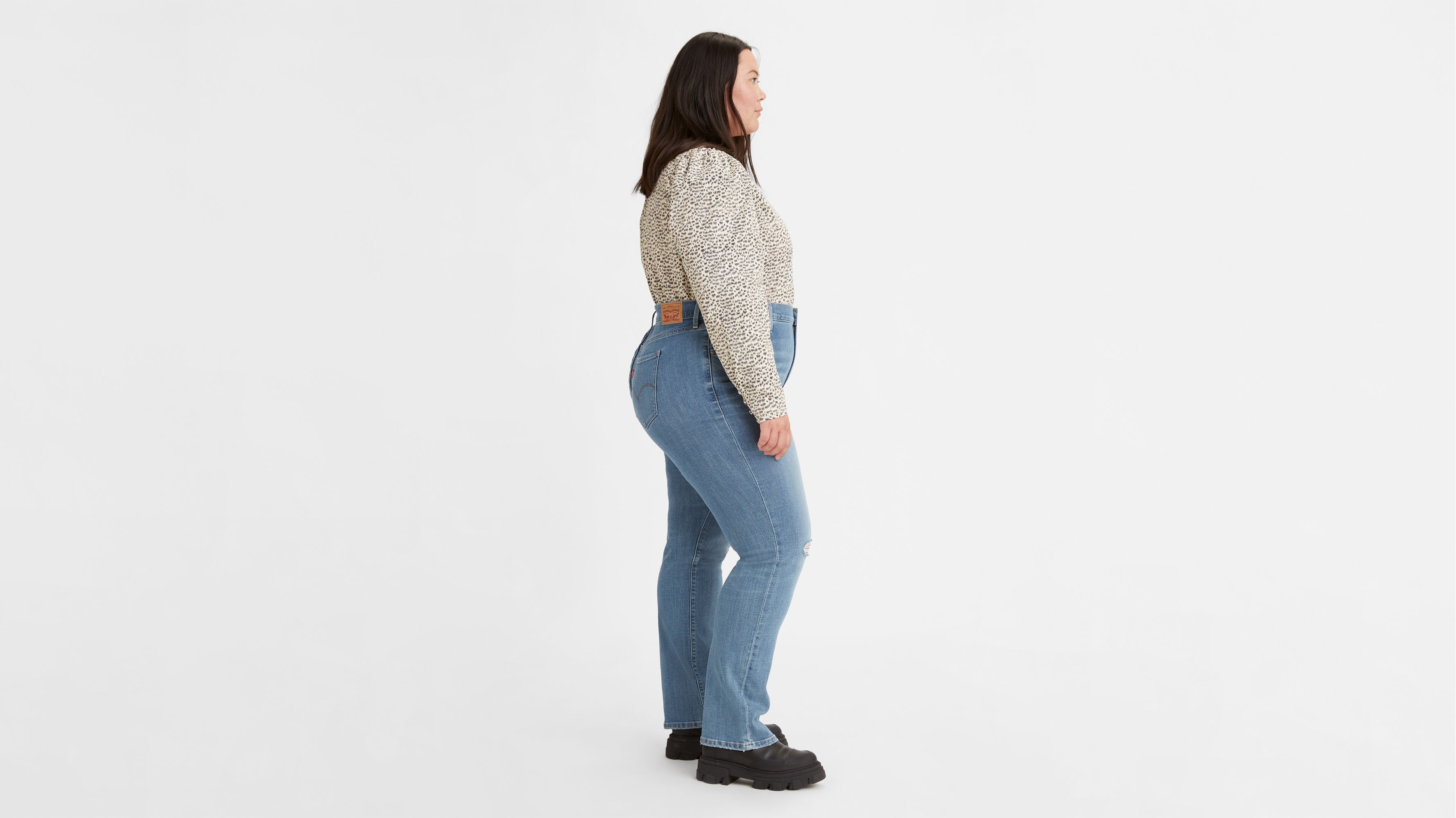 724 High Rise Slim Straight Women's Jeans (Plus) 2