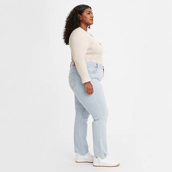 724 High Rise Slim Straight Women's Jeans (Plus) 2