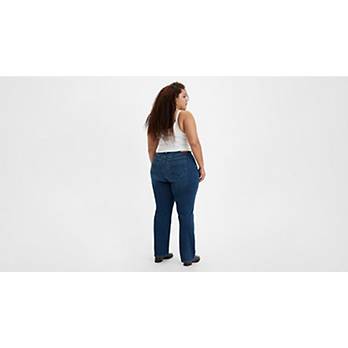 Jeans Recto De Talle Alto 724™ (talla Grande) Azul | Levi's®