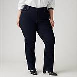 724™ raka jeans med hög midja (plusstorlek) 5