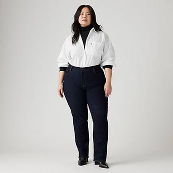 724™ High Rise Straight Jeans (Plus Size) 2