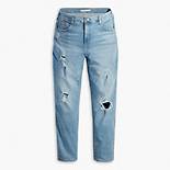 724 High Rise Slim Straight Fit Women's Jeans (Plus) 4