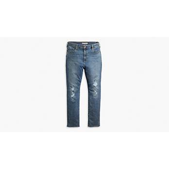 724 High Rise Straight Women's Jeans (Plus Size) 4