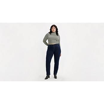 724™ höga raka jeans 5