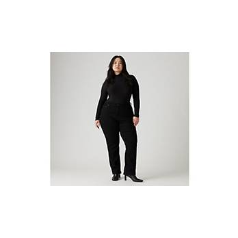 724™ High Rise Slim Straight Jeans (Plus Size) 5