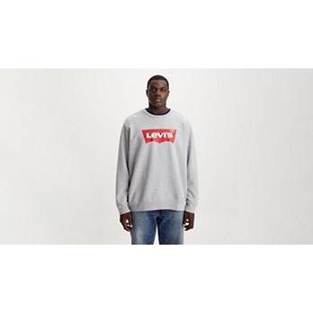 Graphic Crewneck Sweatshirt (Big & Tall) 1