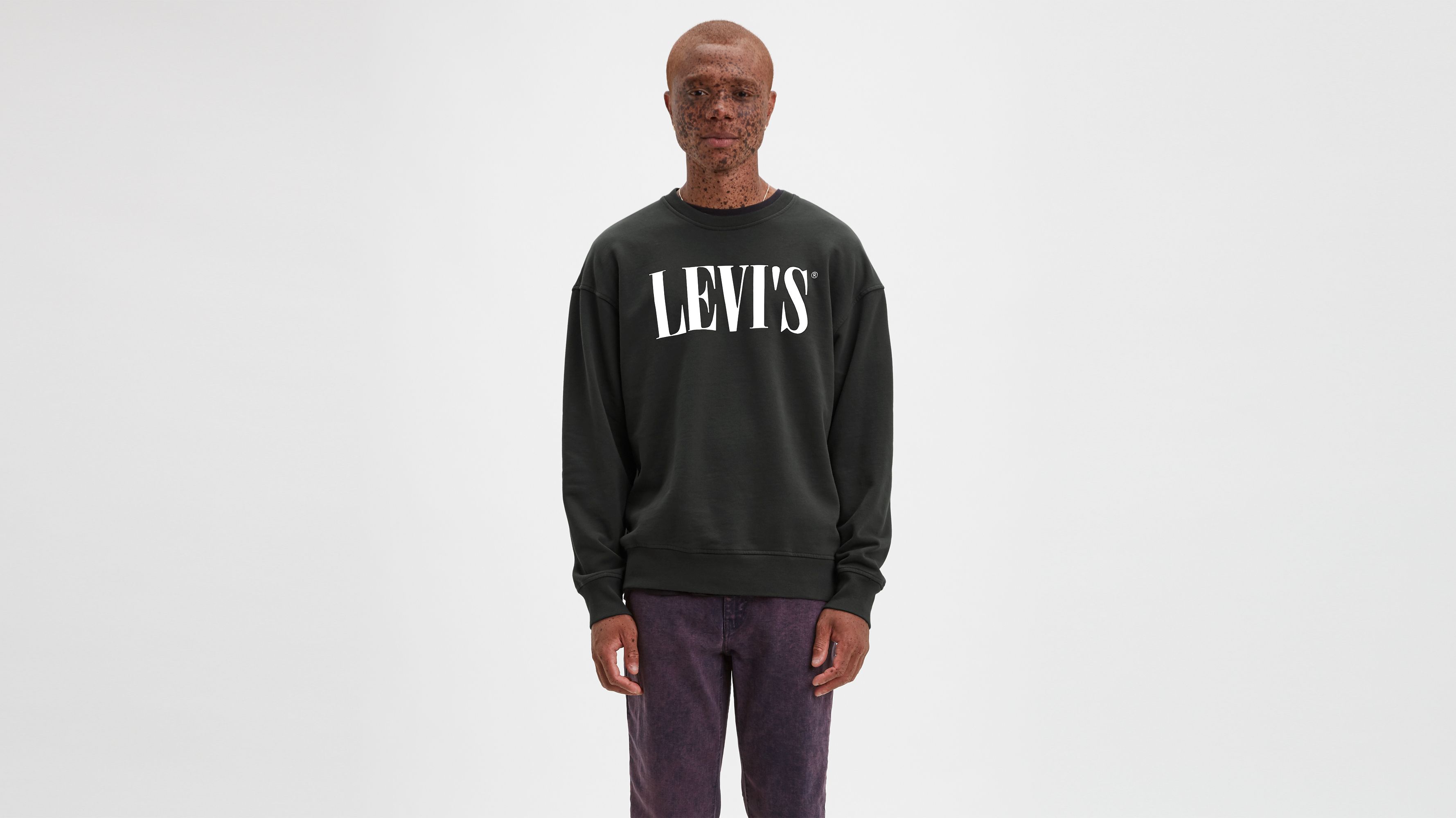 levis crew neck jumper