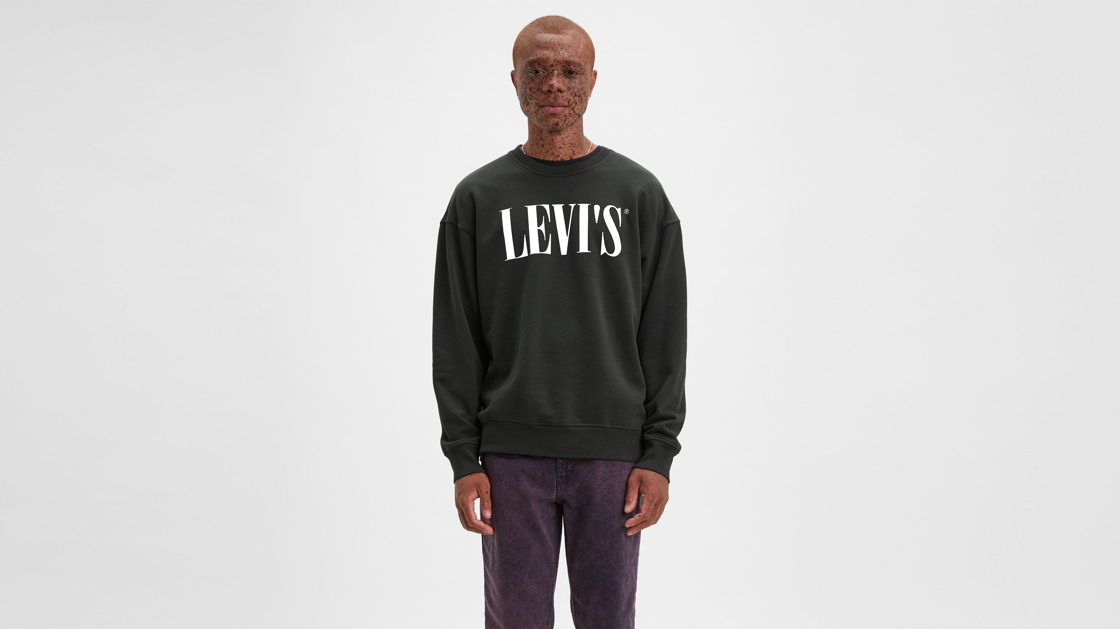 levis graphic big sleeve sweatshirt