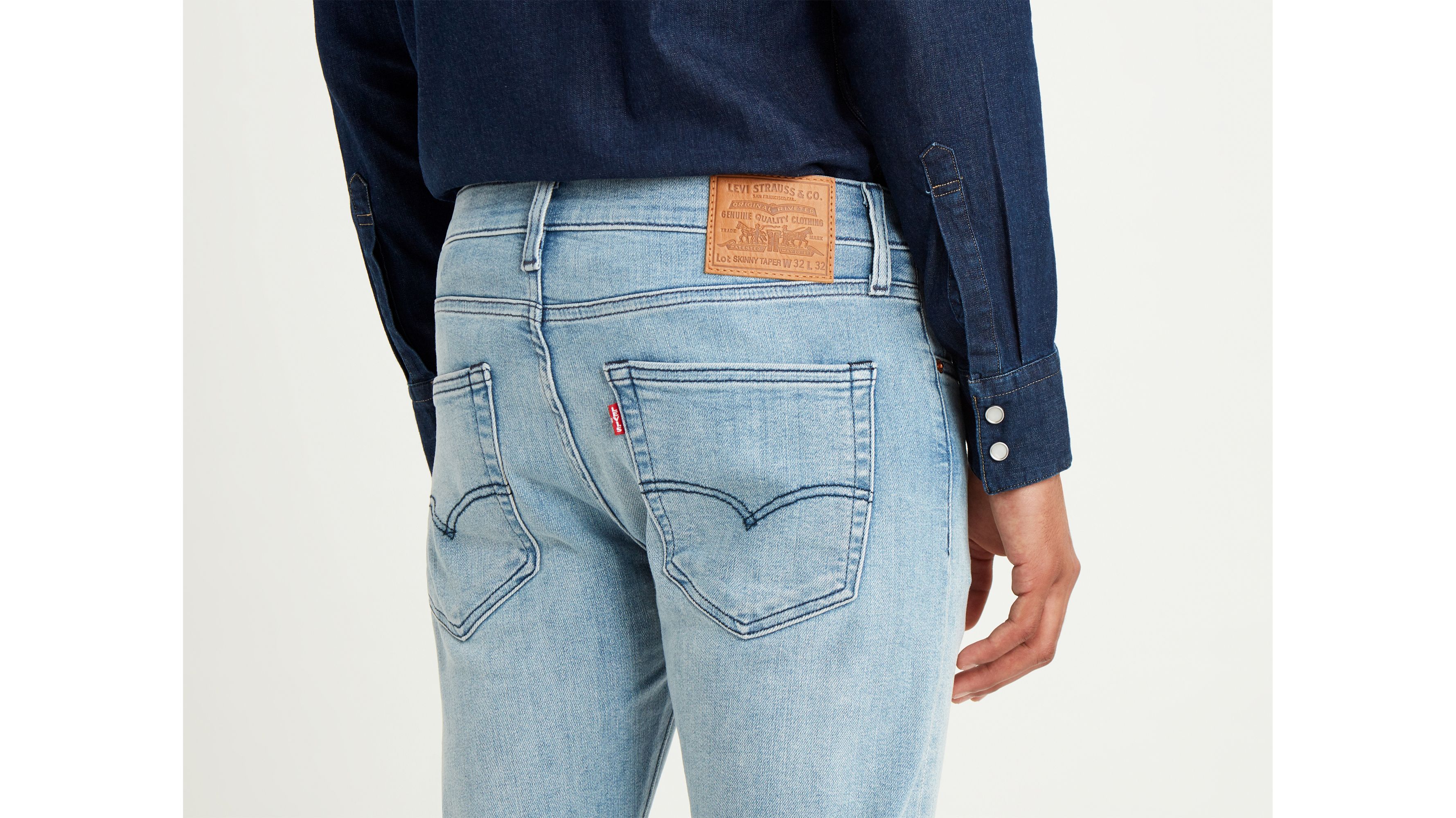 levis skinny taper