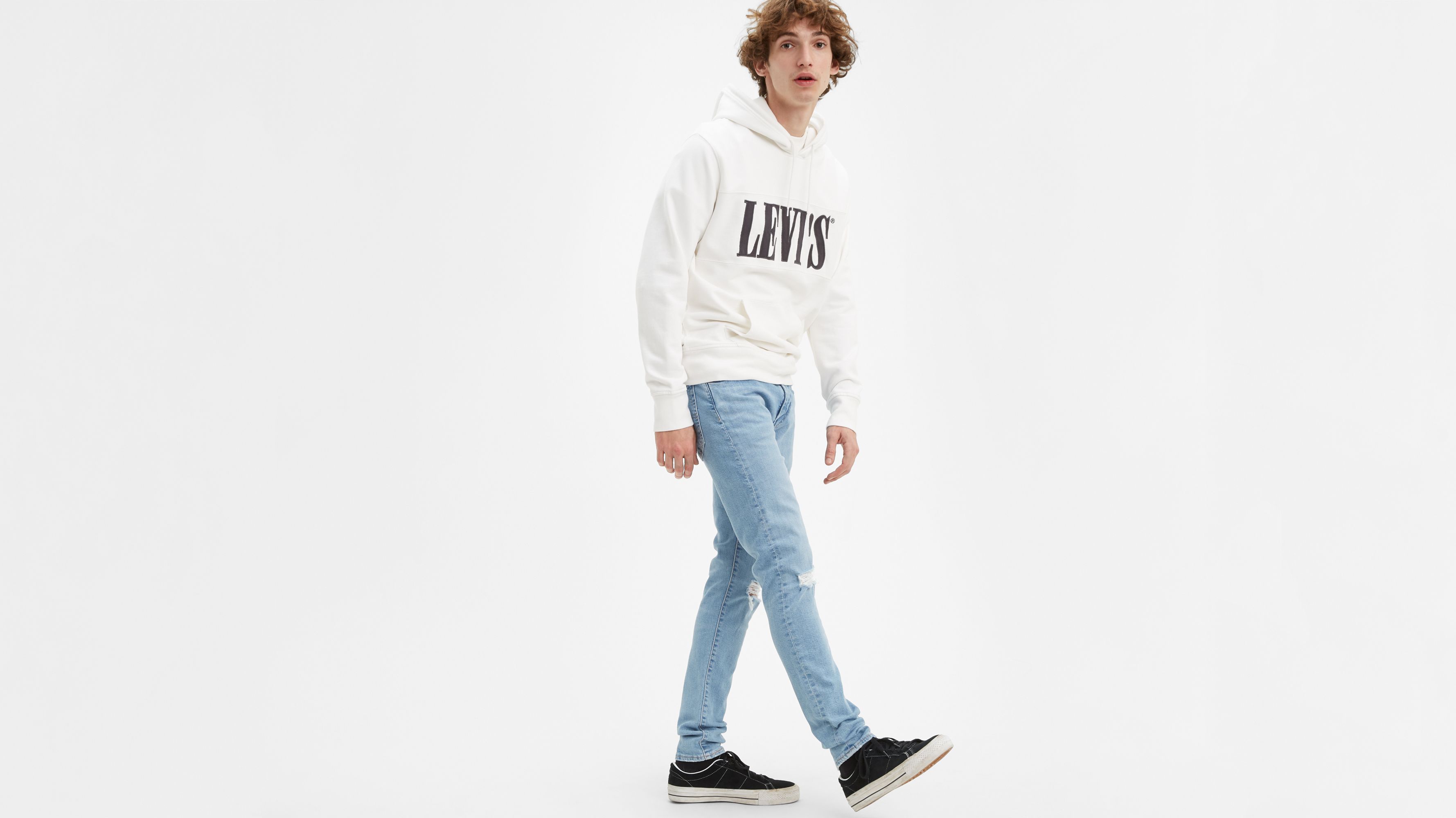 white levis skinny jeans mens