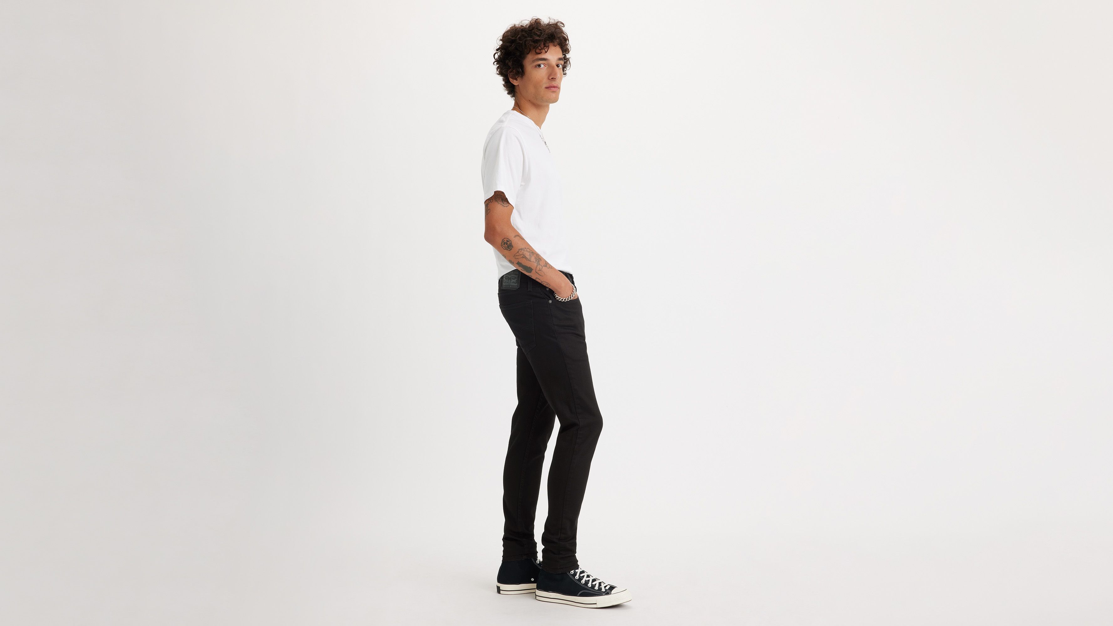 Skinny Taper Fit Men's Jeans 3