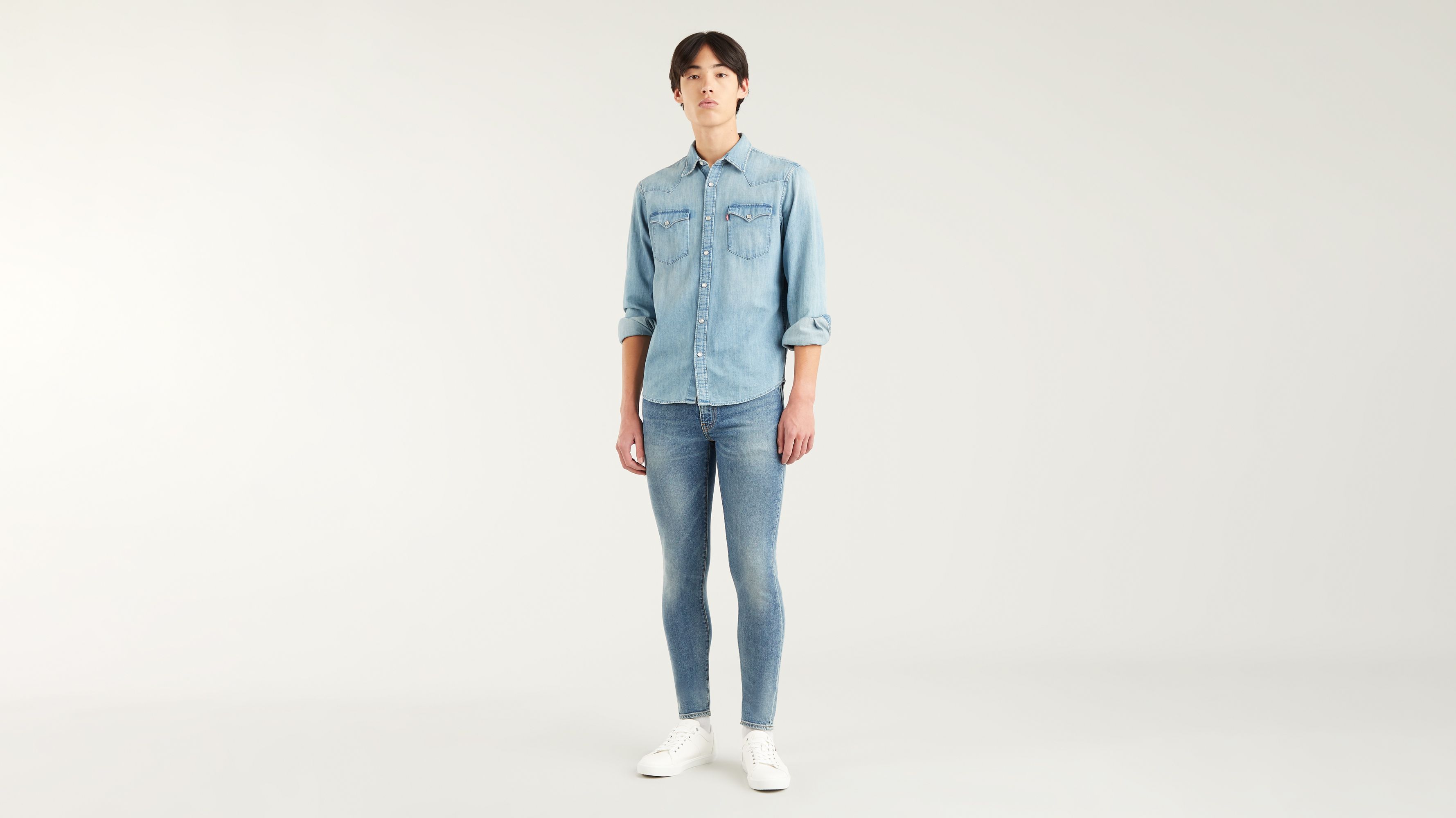 Skinny Taper Jeans 5