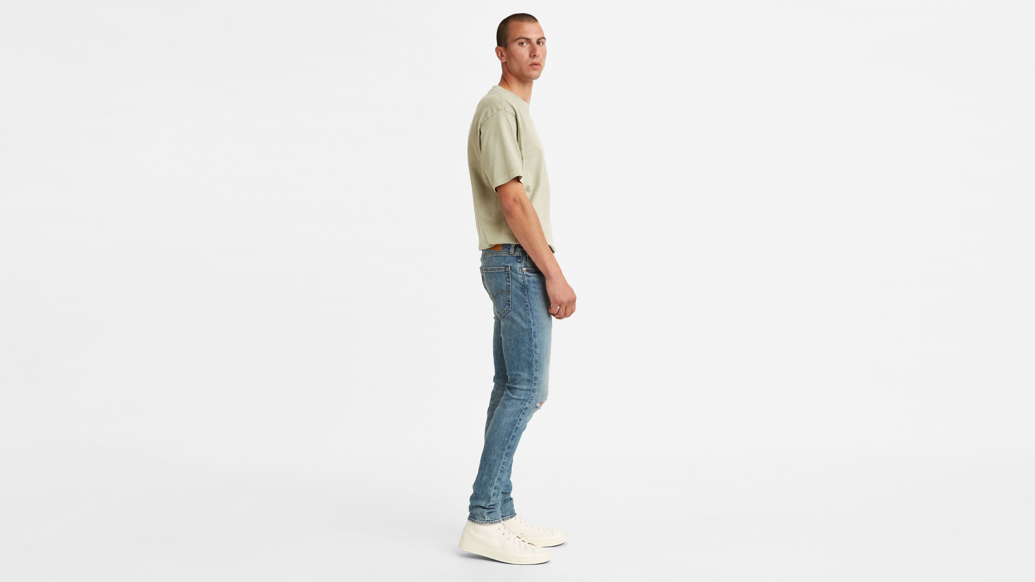 Skinny Taper Fit Men's Jeans 2