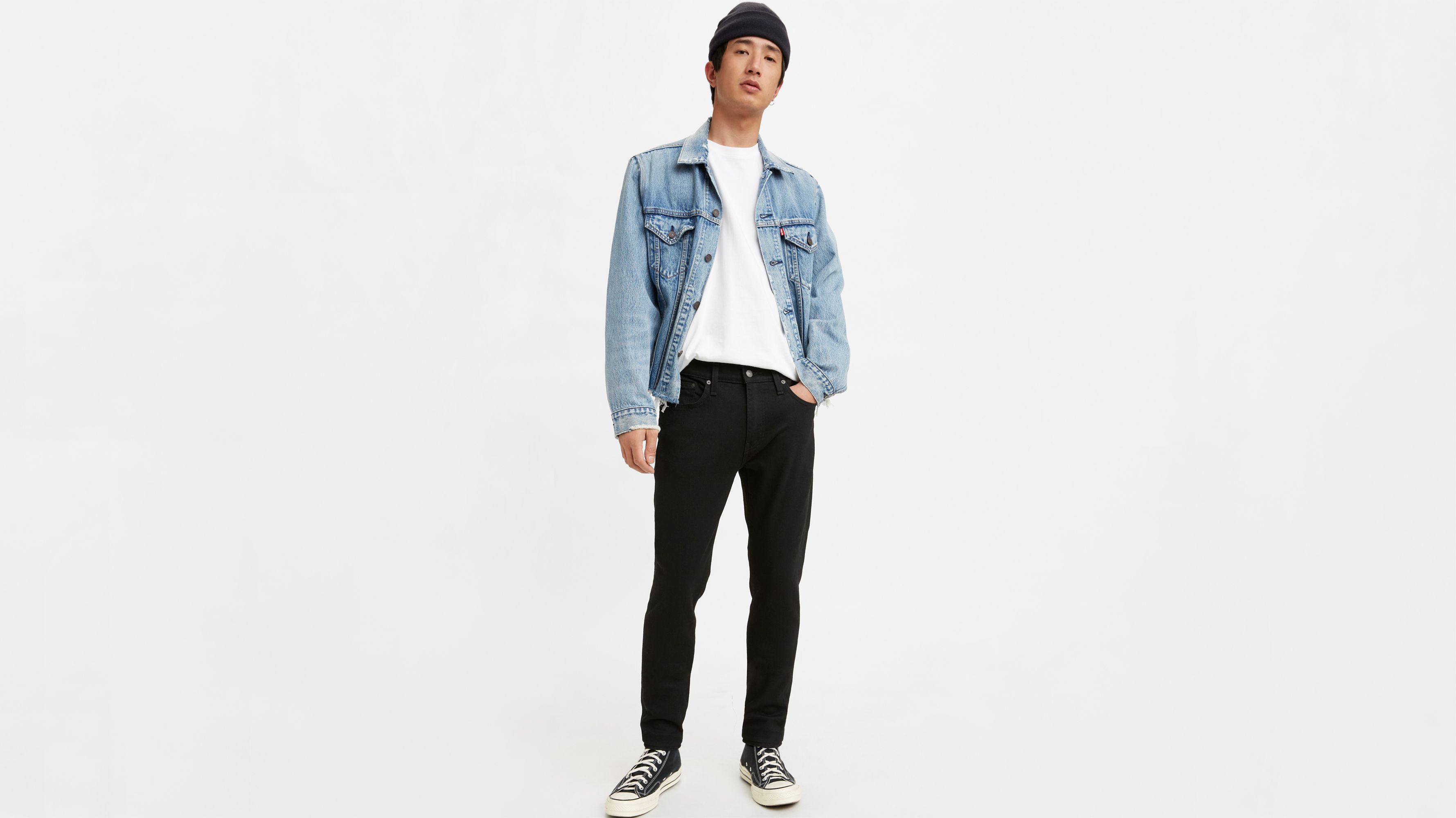 mens black levis