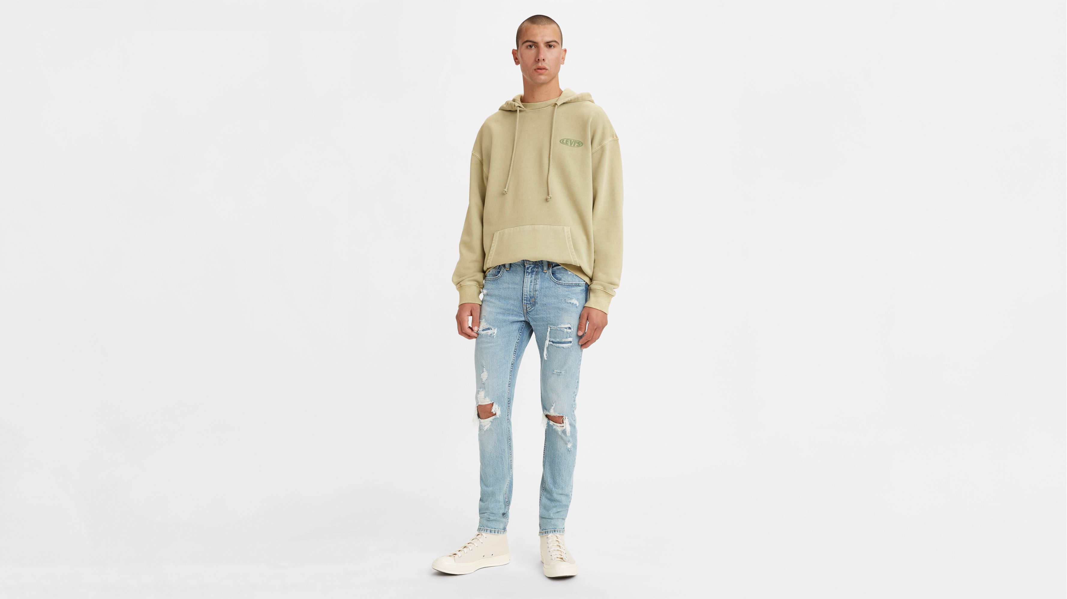 Skinny Taper Fit Men's Jeans 1