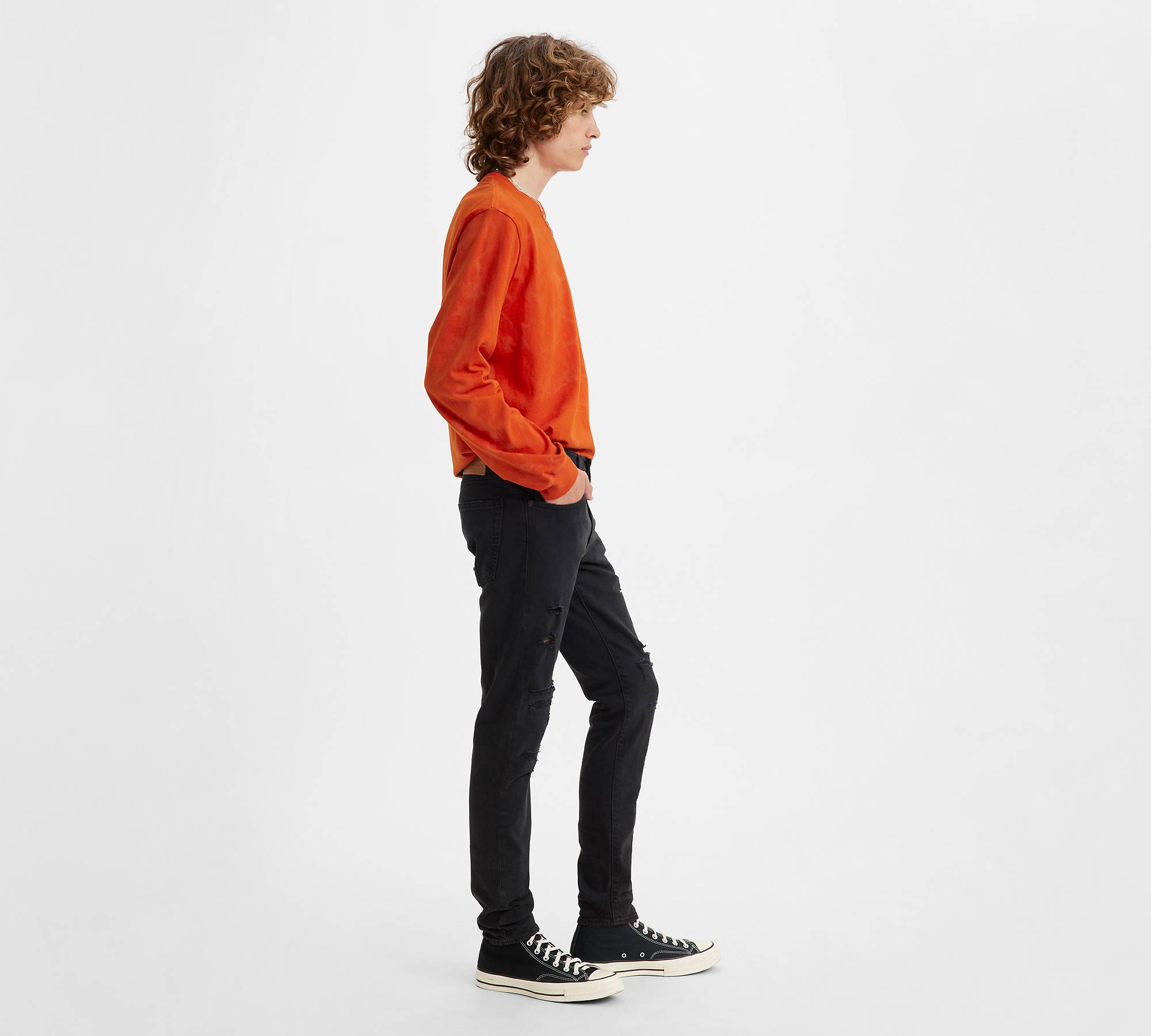 Skinny Tapered Jeans - Blue | Levi's® CH