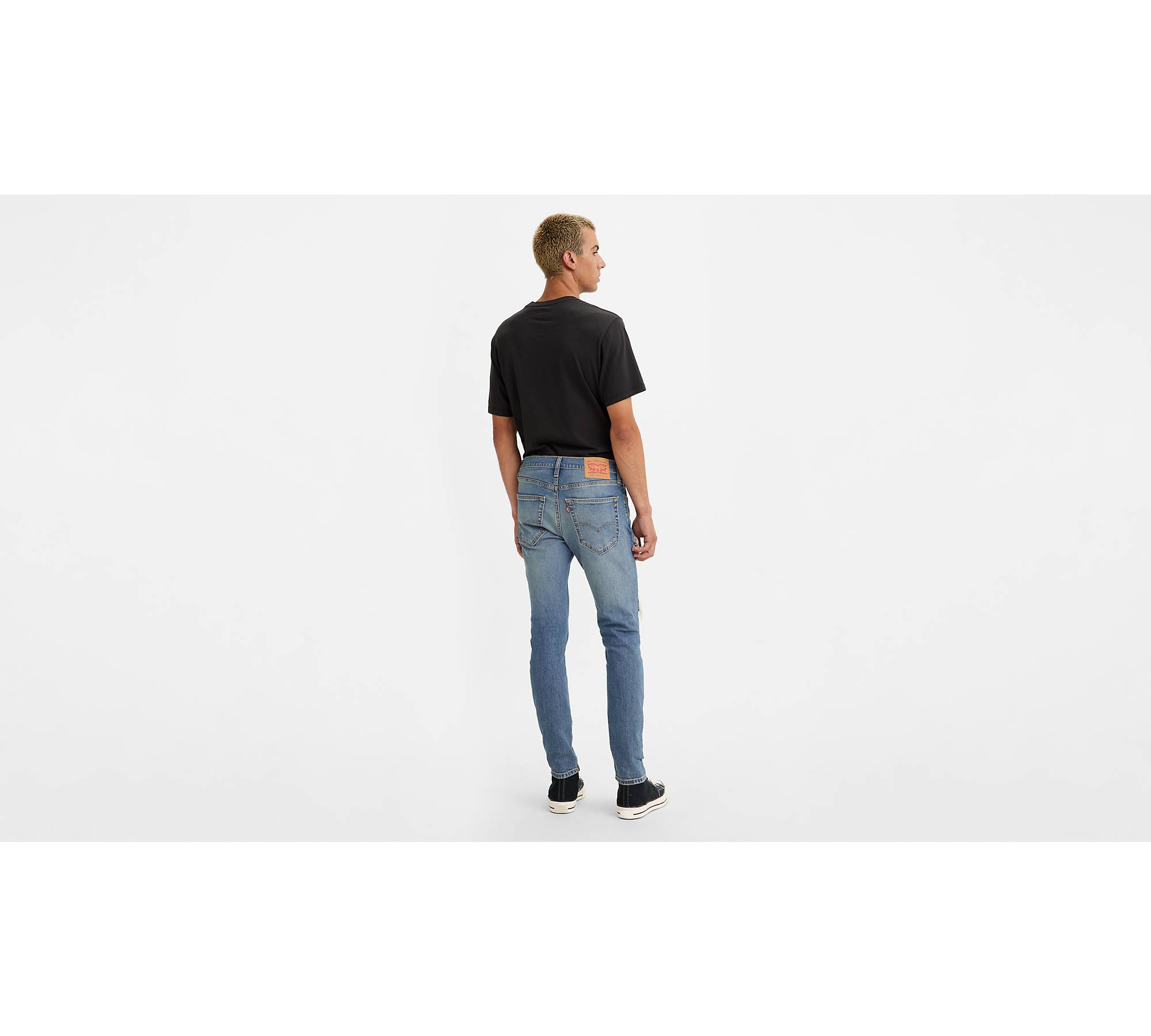 Skinny Taper Fit Men's Jeans - Medium Wash
