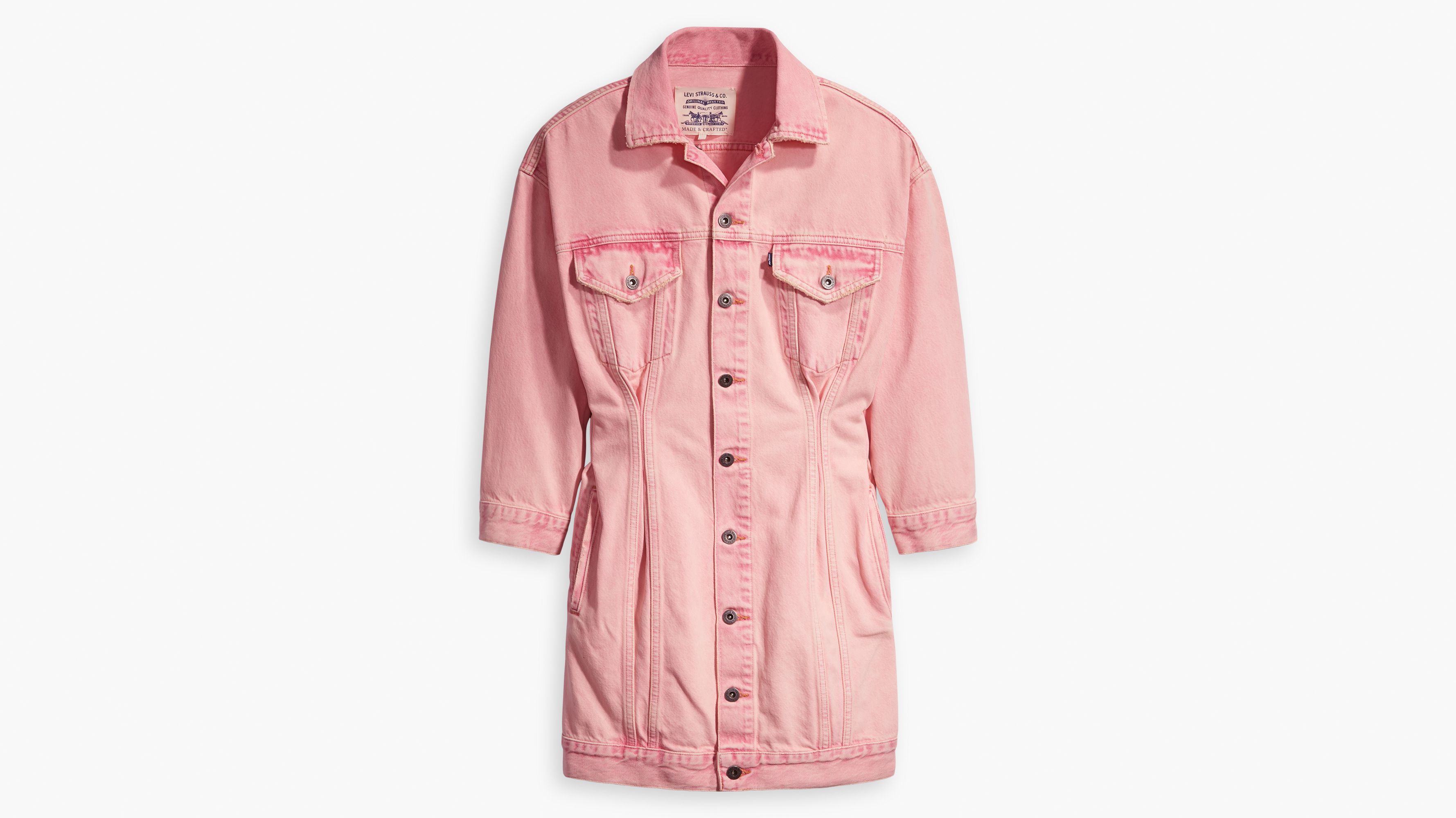 levi's trucker dress