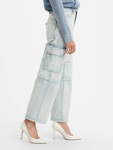 Cargo Crop Pants - Light Wash | Levi's® US Cargo Crop Pants - Light Wash | Levi's® US