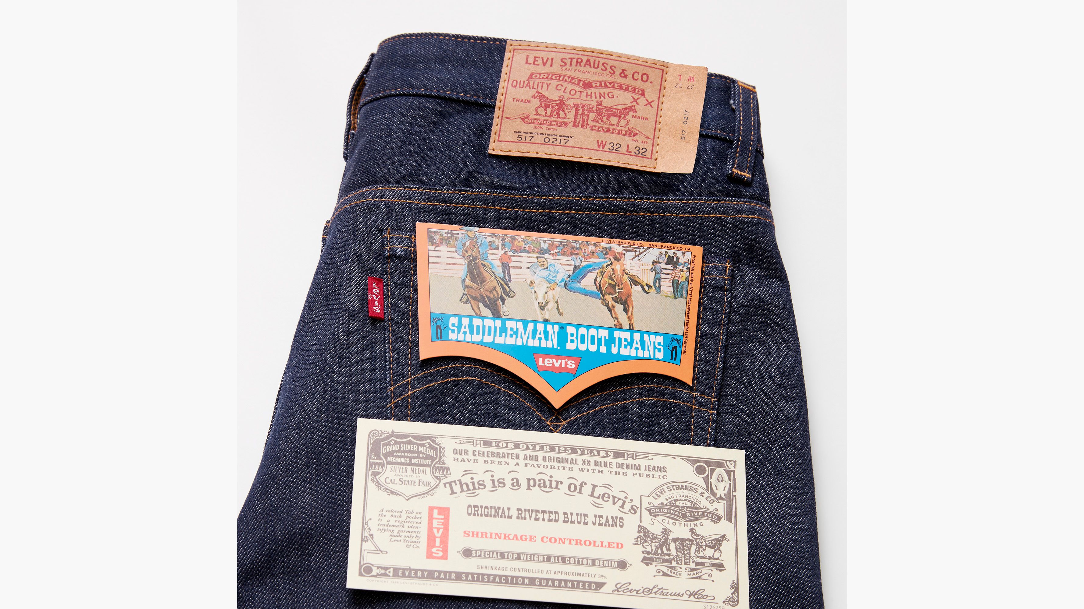 Levi's® Vintage Clothing 1970s 517™ Bootcut Jeans - Blue | Levi's® LU