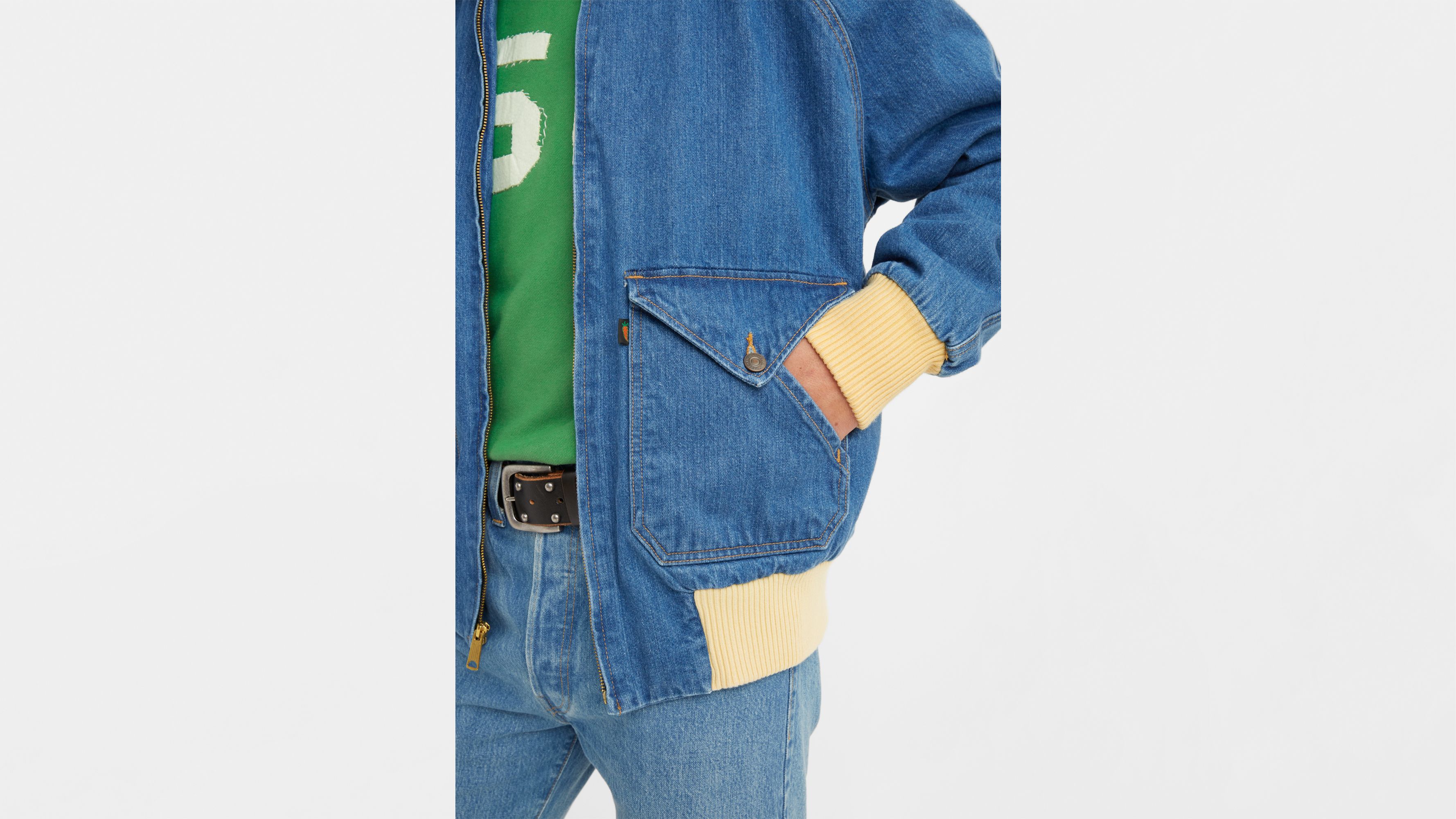 Fresh Produce Bomber Jacket - Medium Wash | Levi's® US