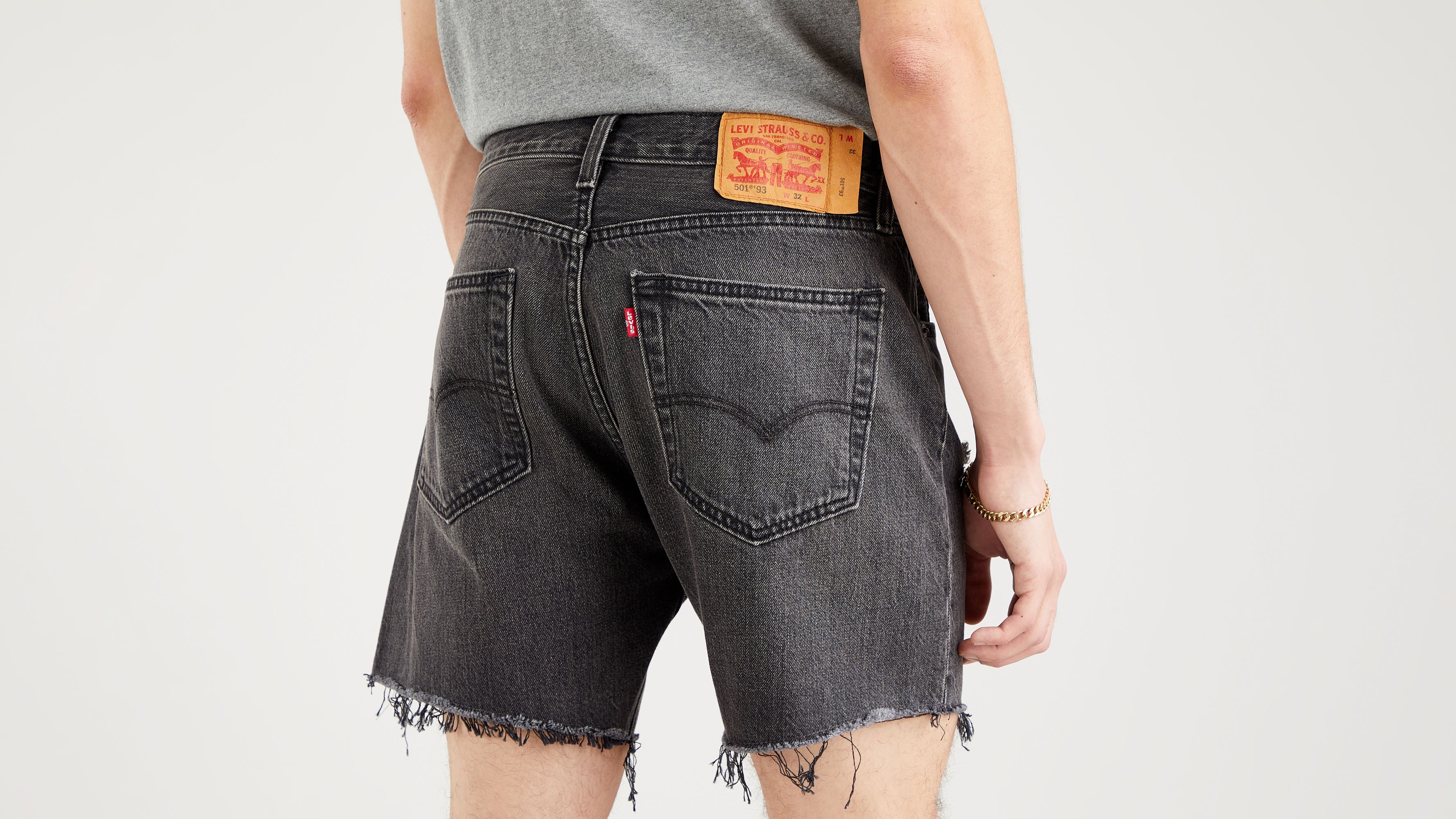 Levis black best sale shorts mens