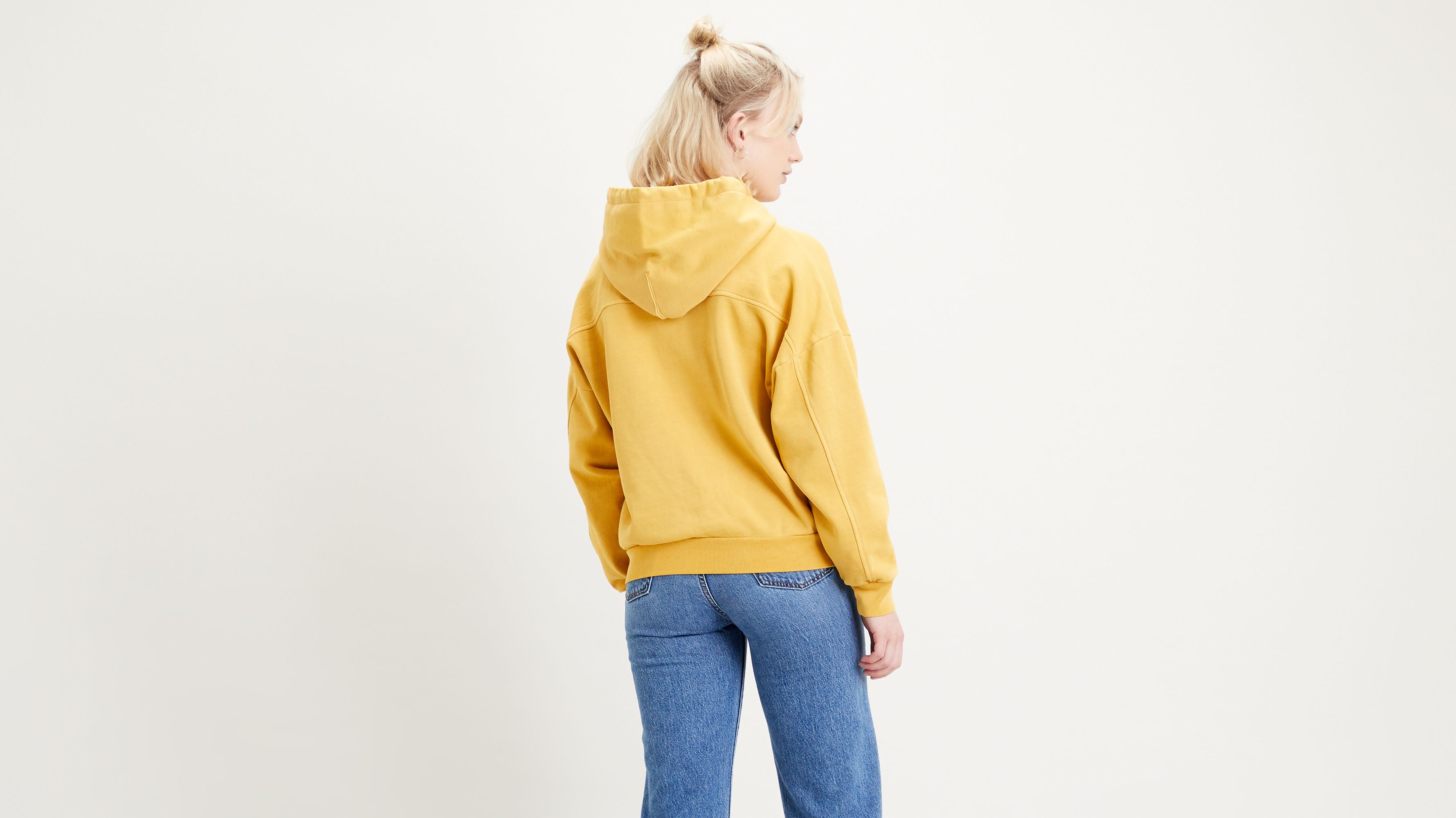 levi yellow hoodie