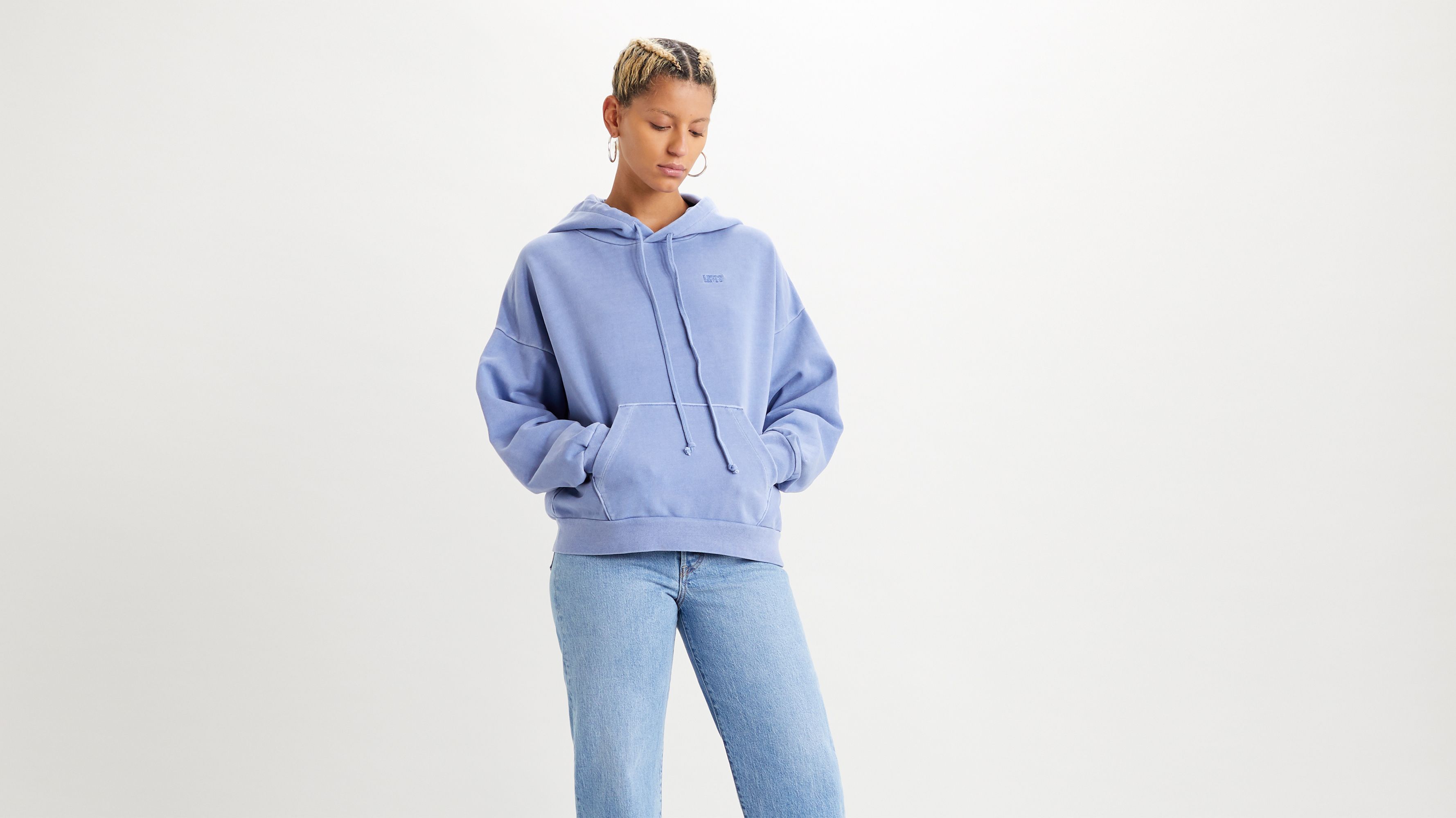 blue levis hoodie