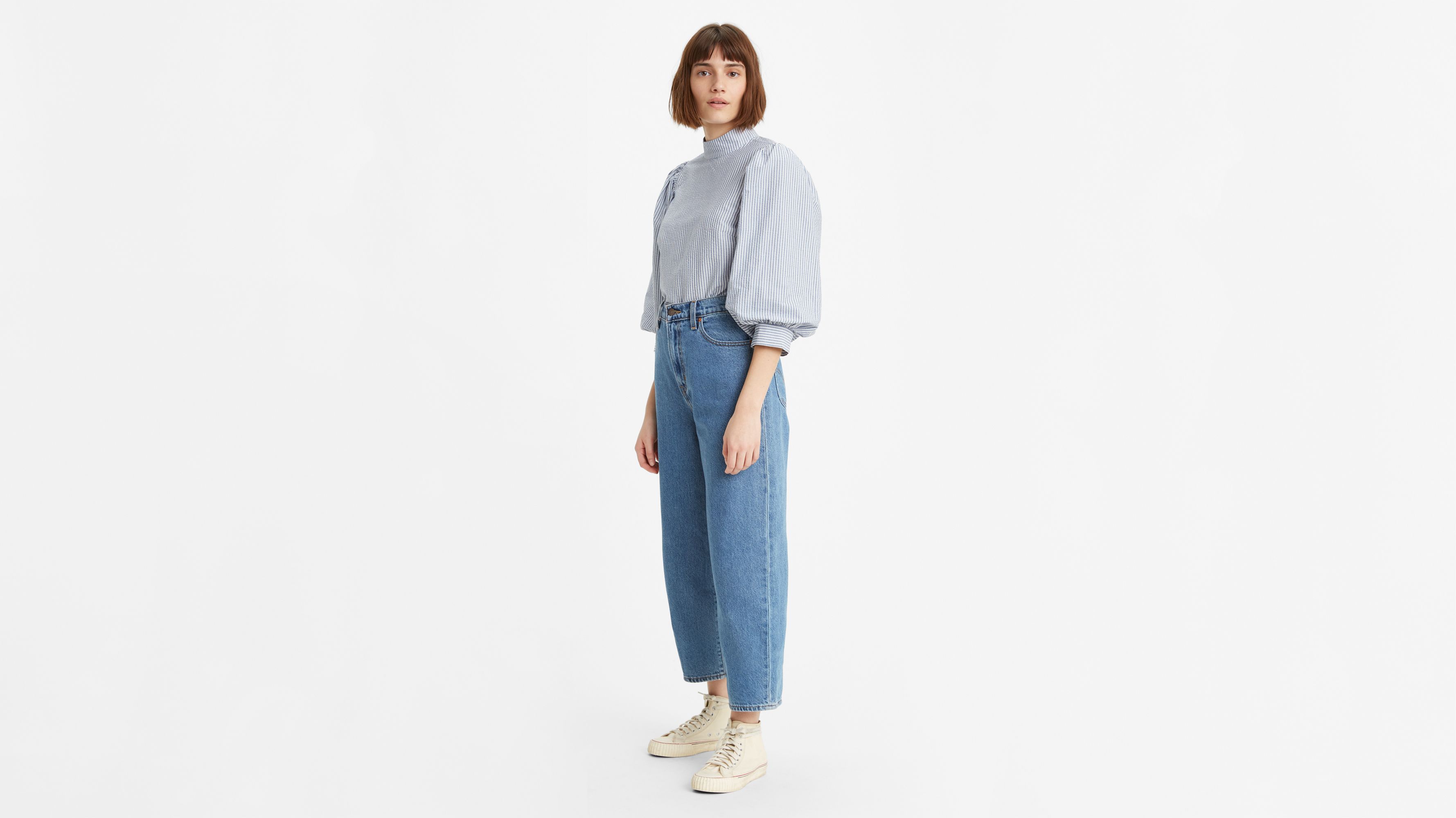 Balloon leg jeans online levi's