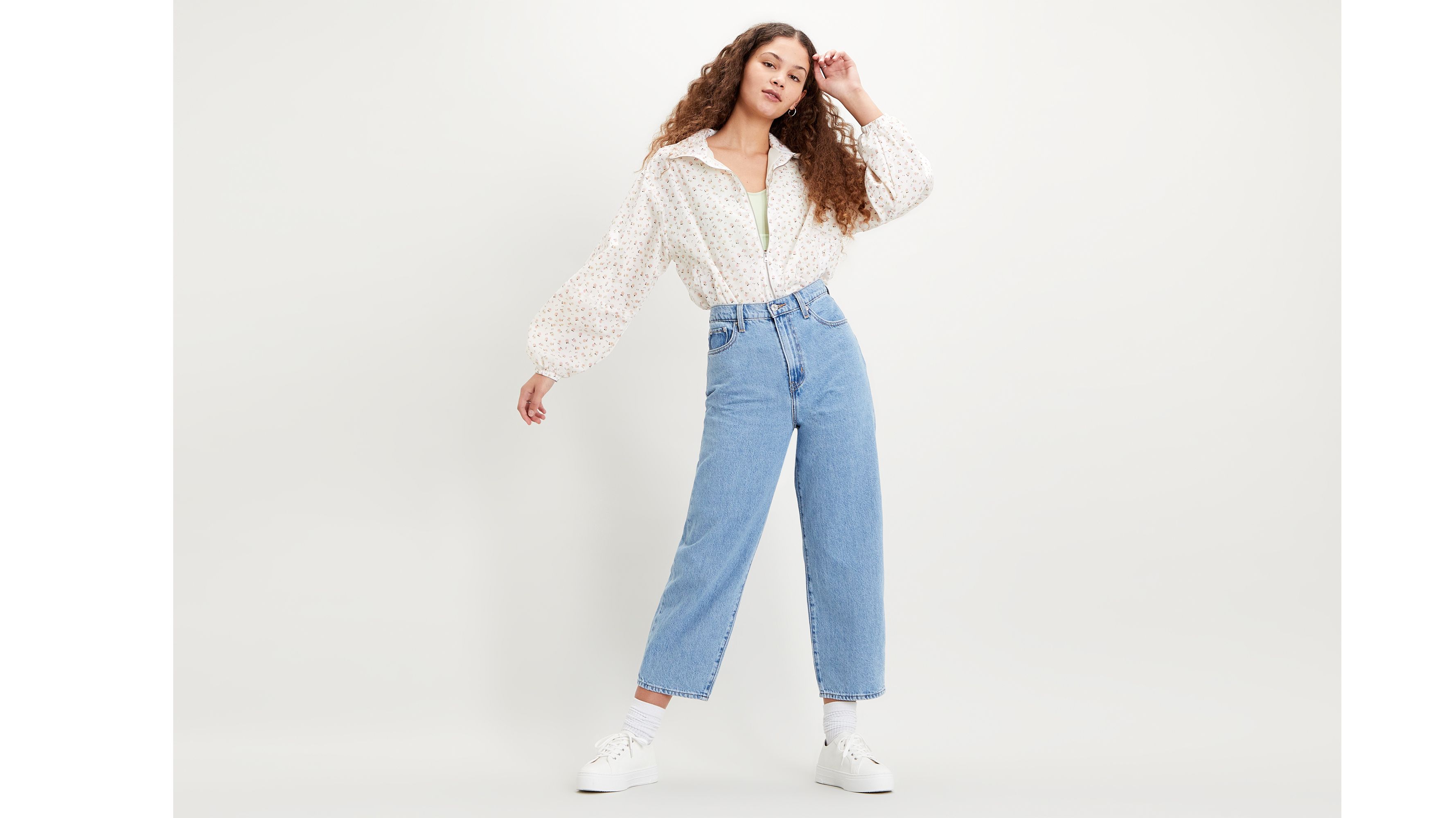 Balloon Leg Cottonzed Hemp Women's Jeans - Light Wash | Levi's® US