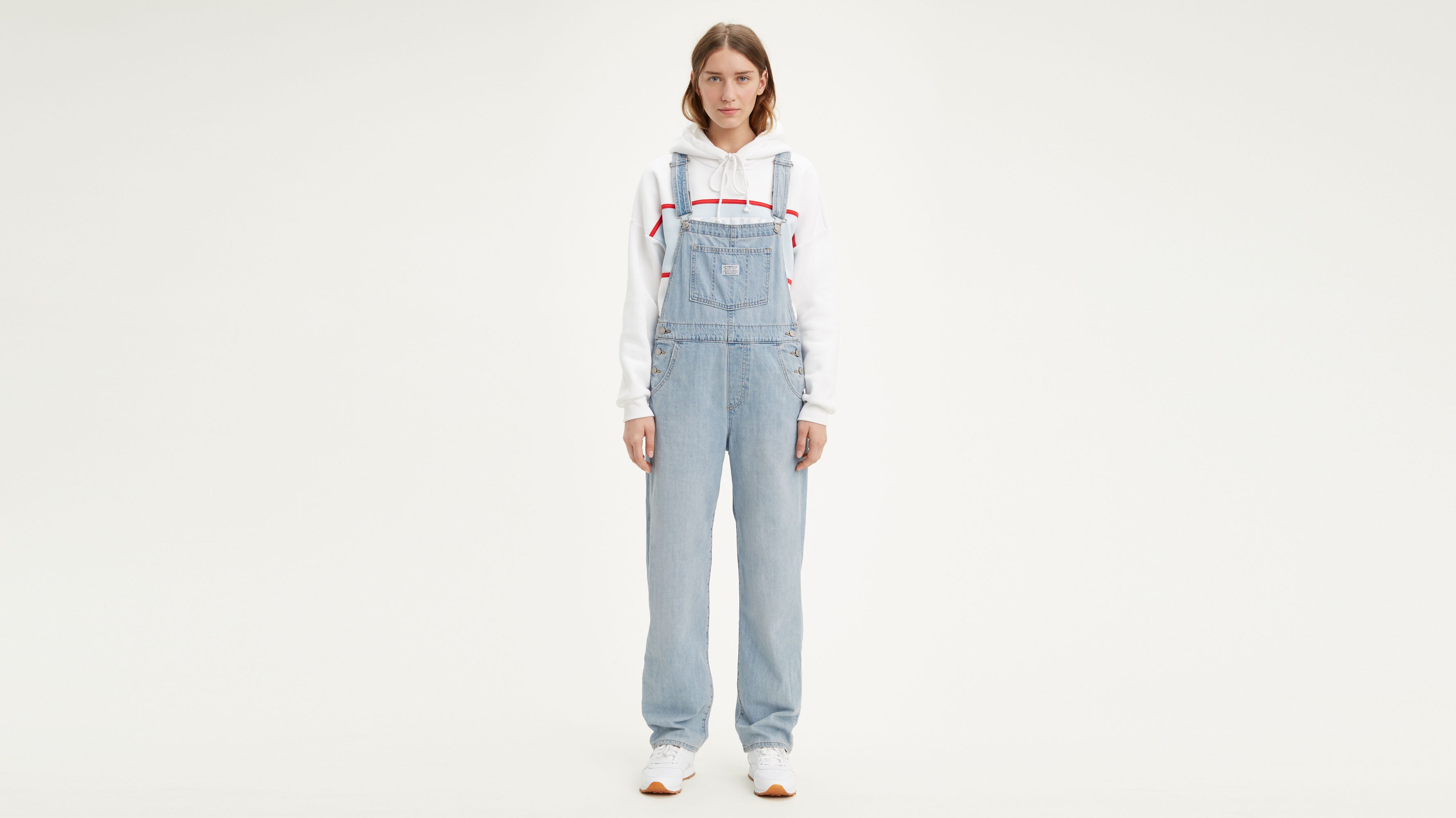 levi's vintage overall shorts