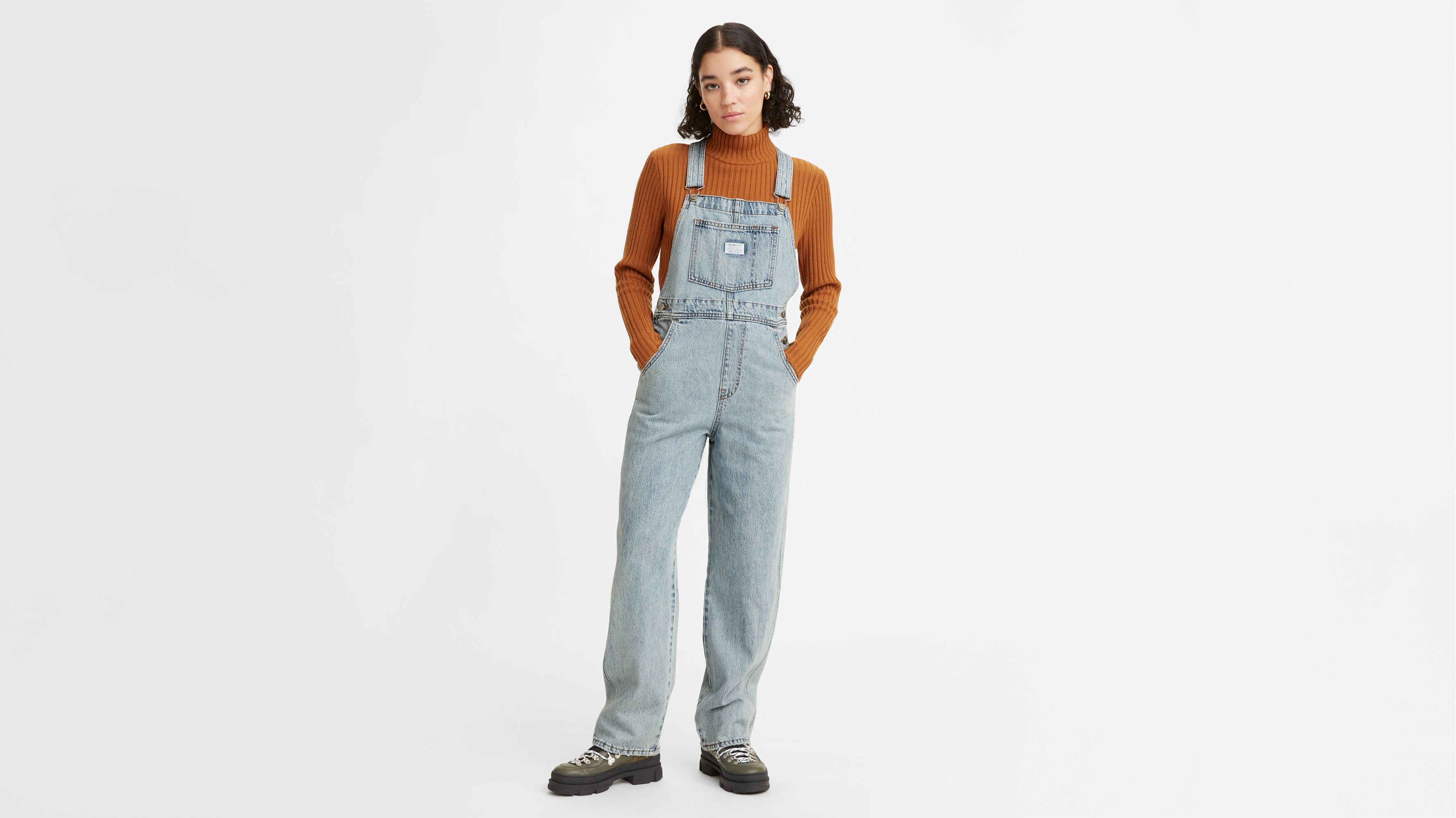 Vintage Denim Women's Overalls Medium Wash Levi's® US