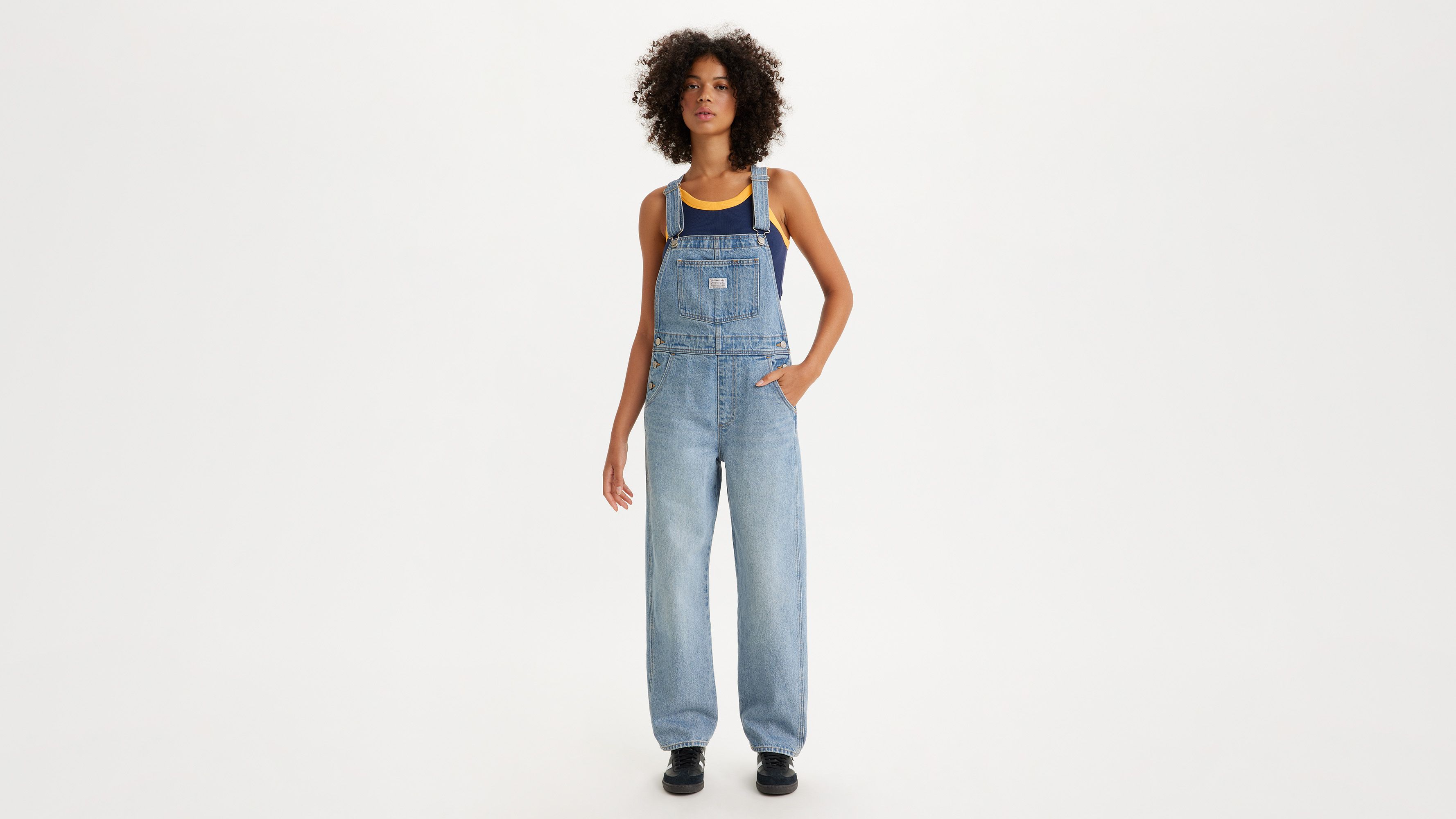 Vintage Women's Overalls - Light Wash | Levi's® US