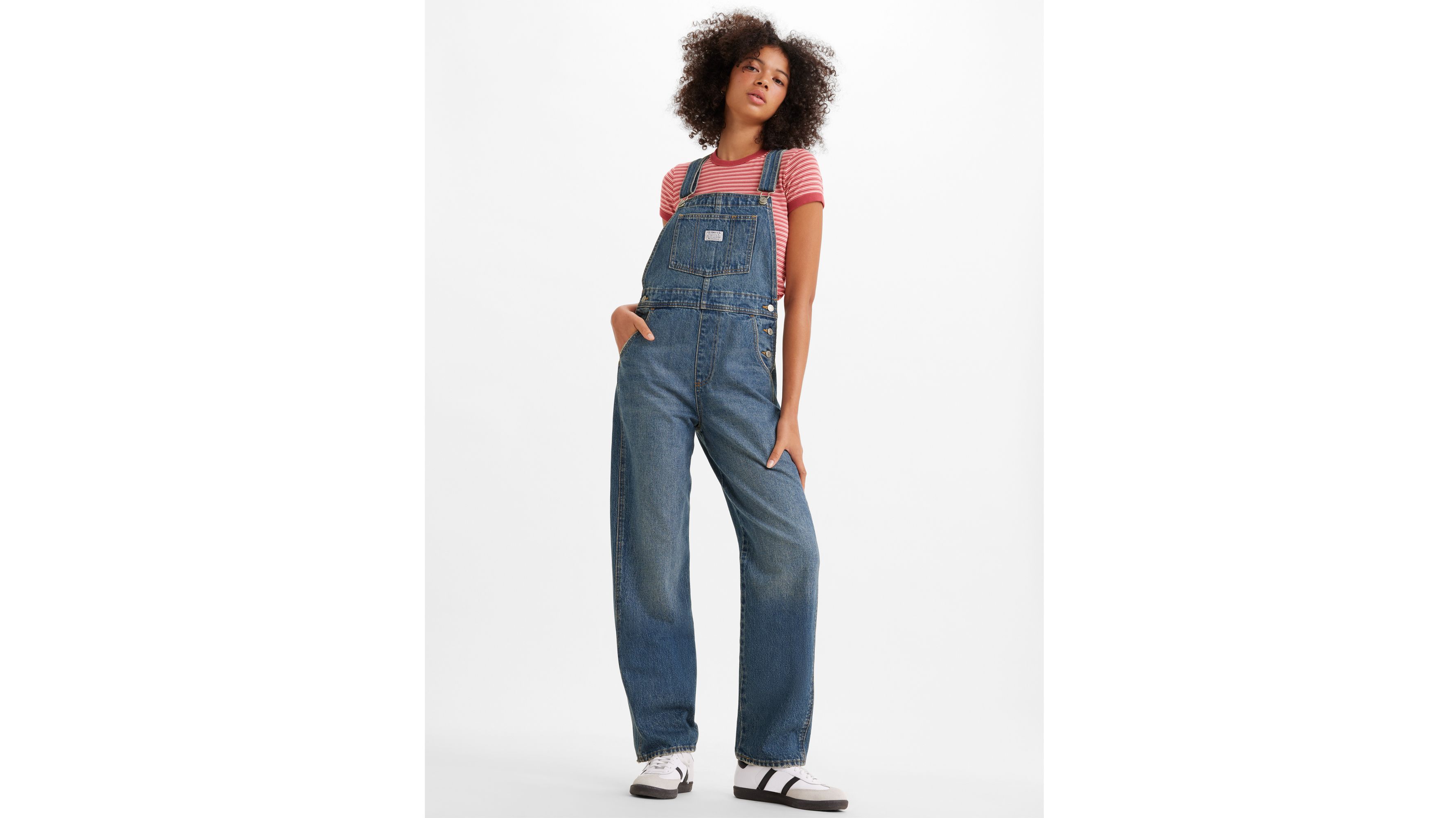 Vintage Women's Overalls - Medium Wash | Levi's® US