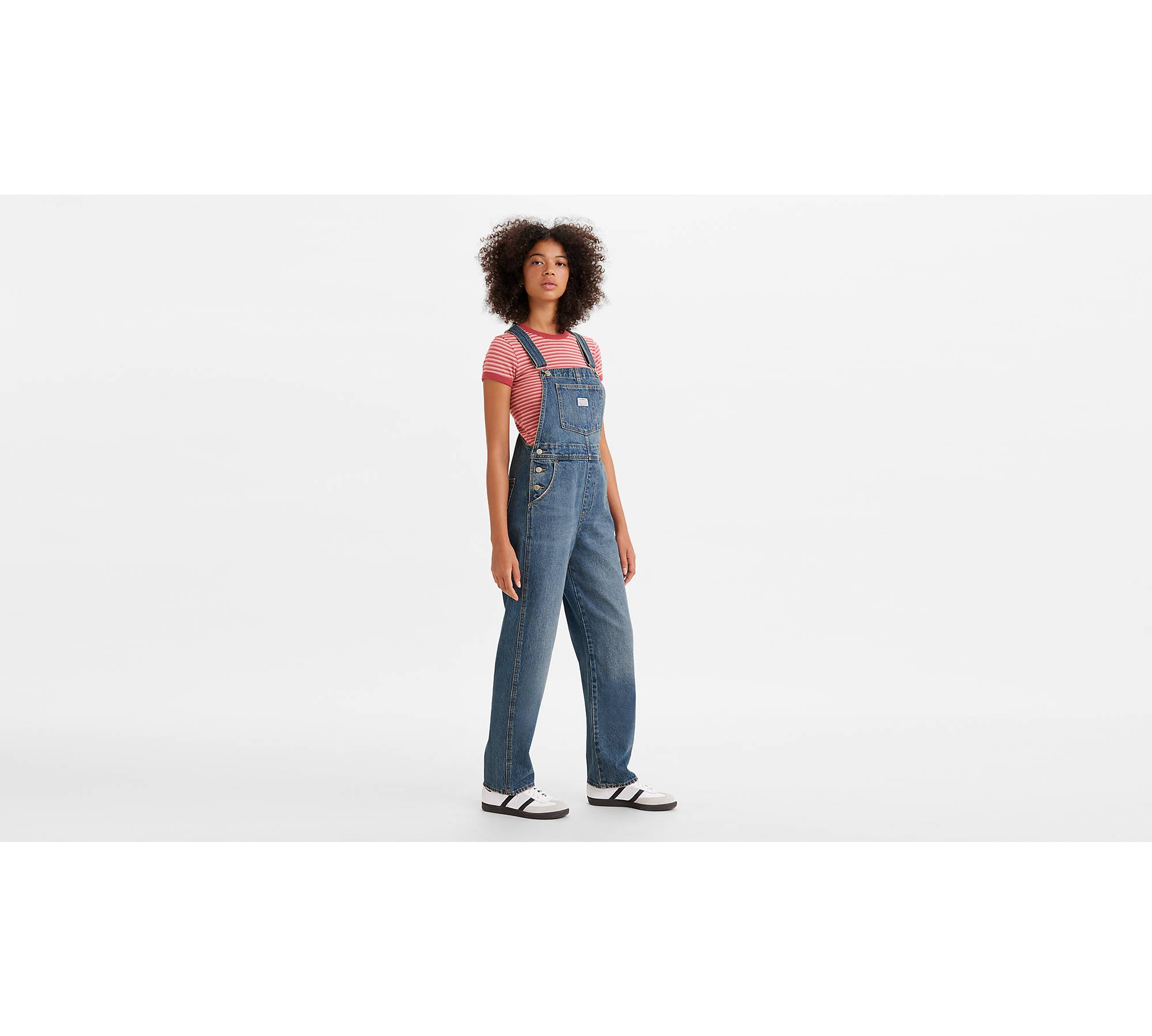 Womens Denim Dungaree Suspender Skirt Baggy Overall Dress Jeans