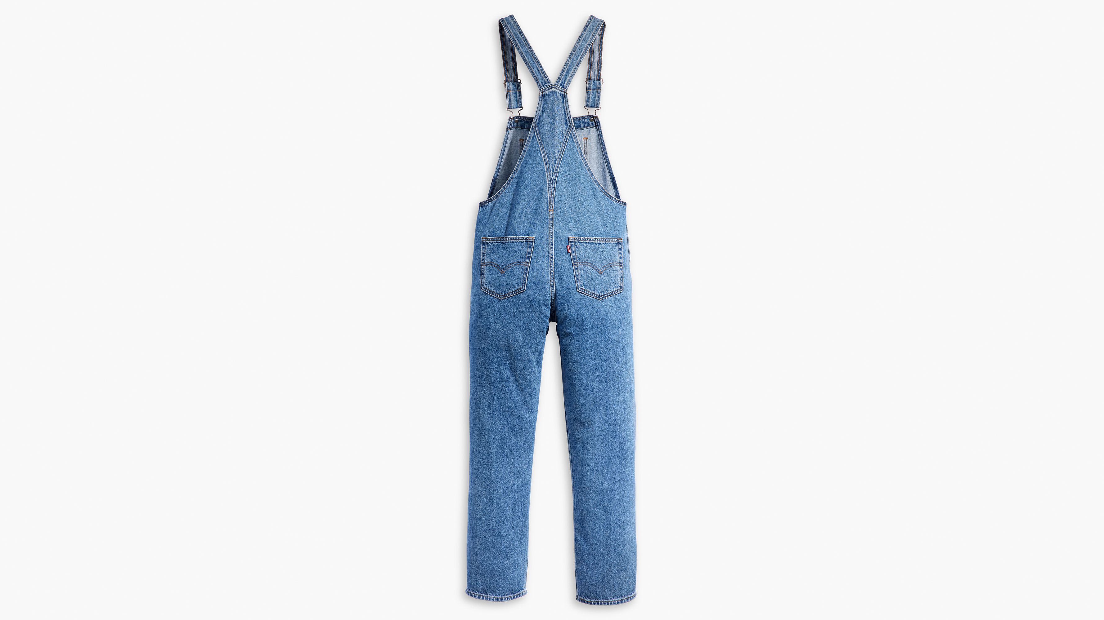 Vintage Women's Overalls - Dark Wash