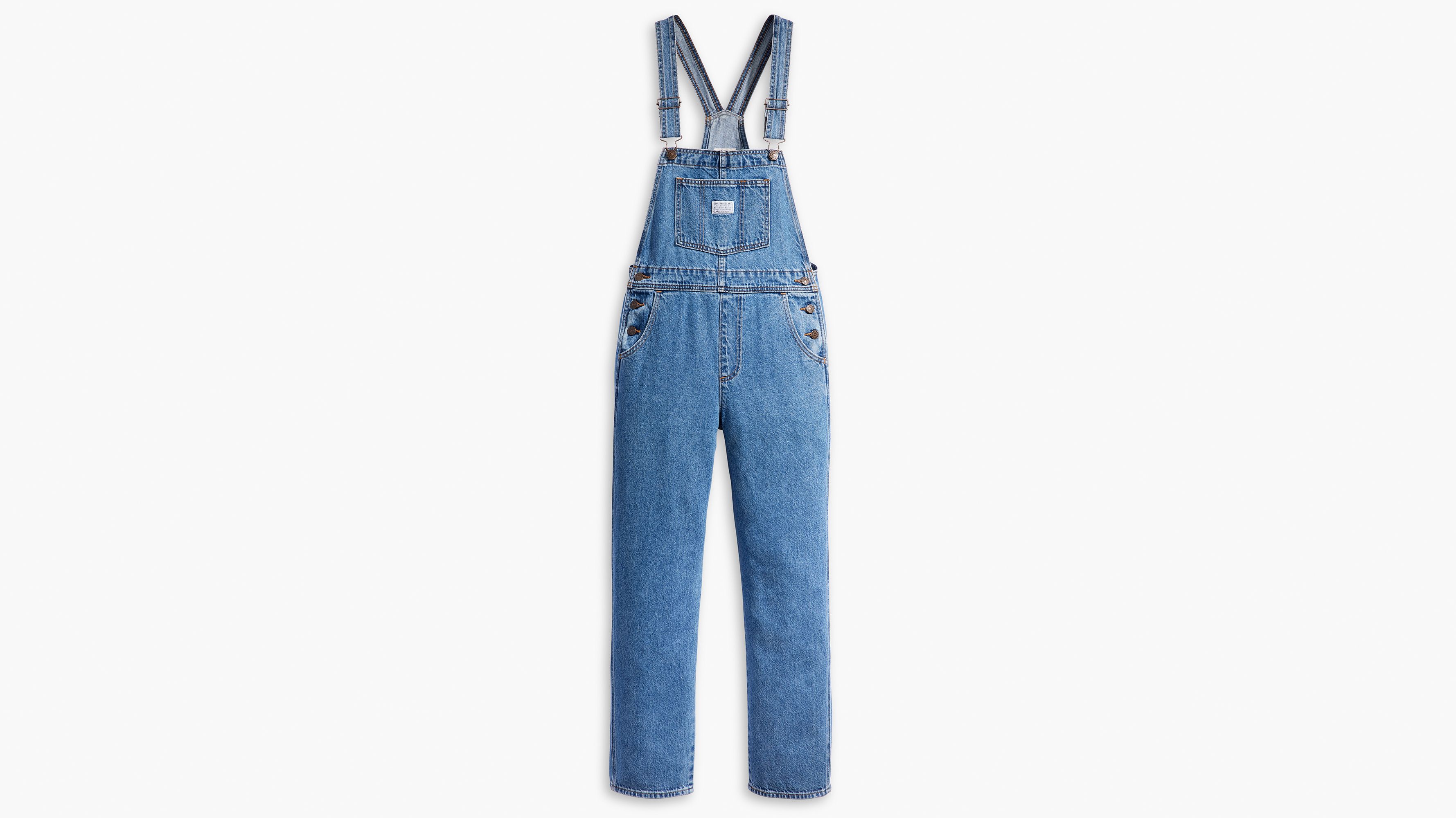 Vintage Women's Overalls - Dark Wash | Levi's® US